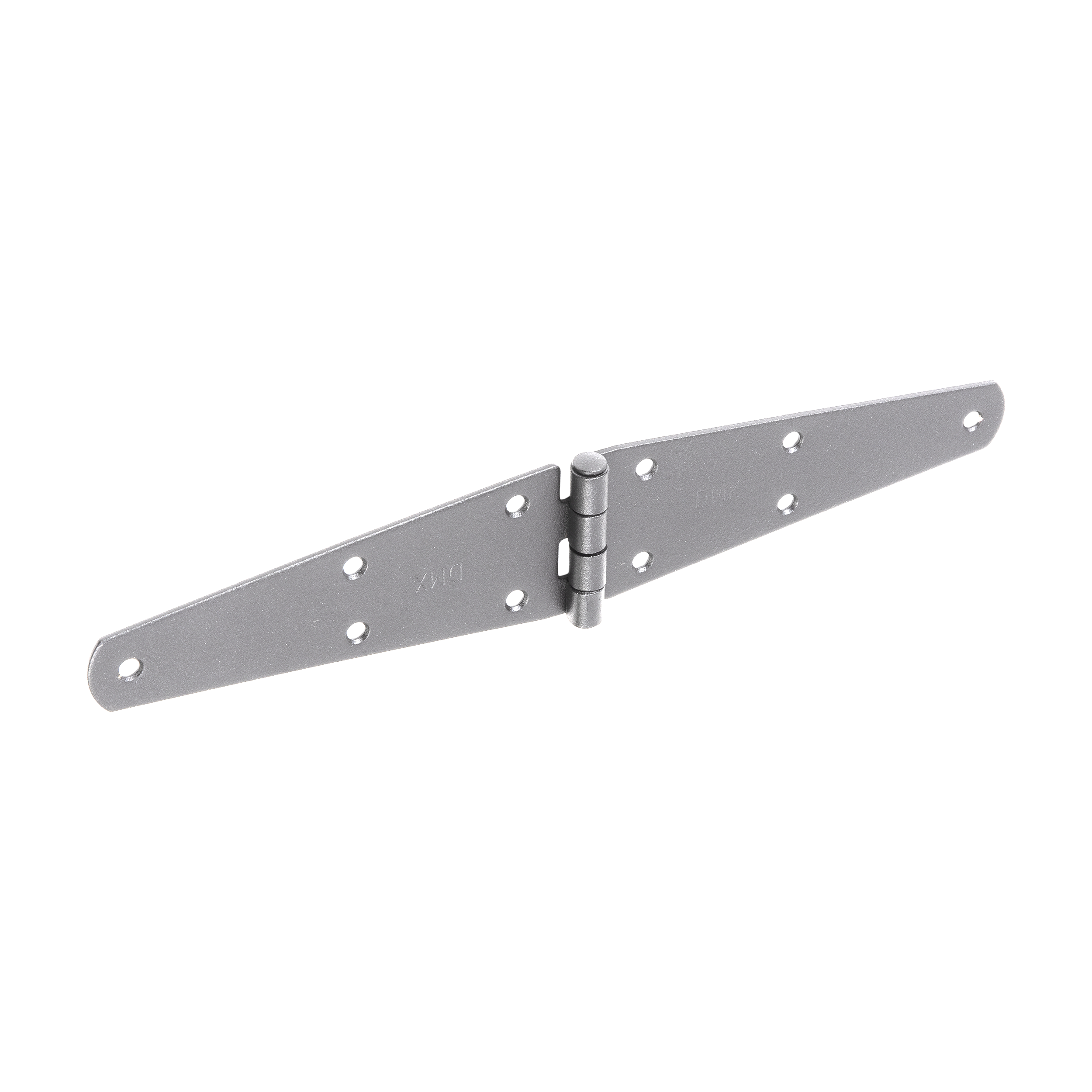 Dreiecksscharnier - ZTS | silber | 200 mm Flaches Dreiecksbandscharnier für Türen und Fensterläden ZTS 200, 200 mm, silber, 40 mm, 200x40x2,0 mm, Satz Elemente.