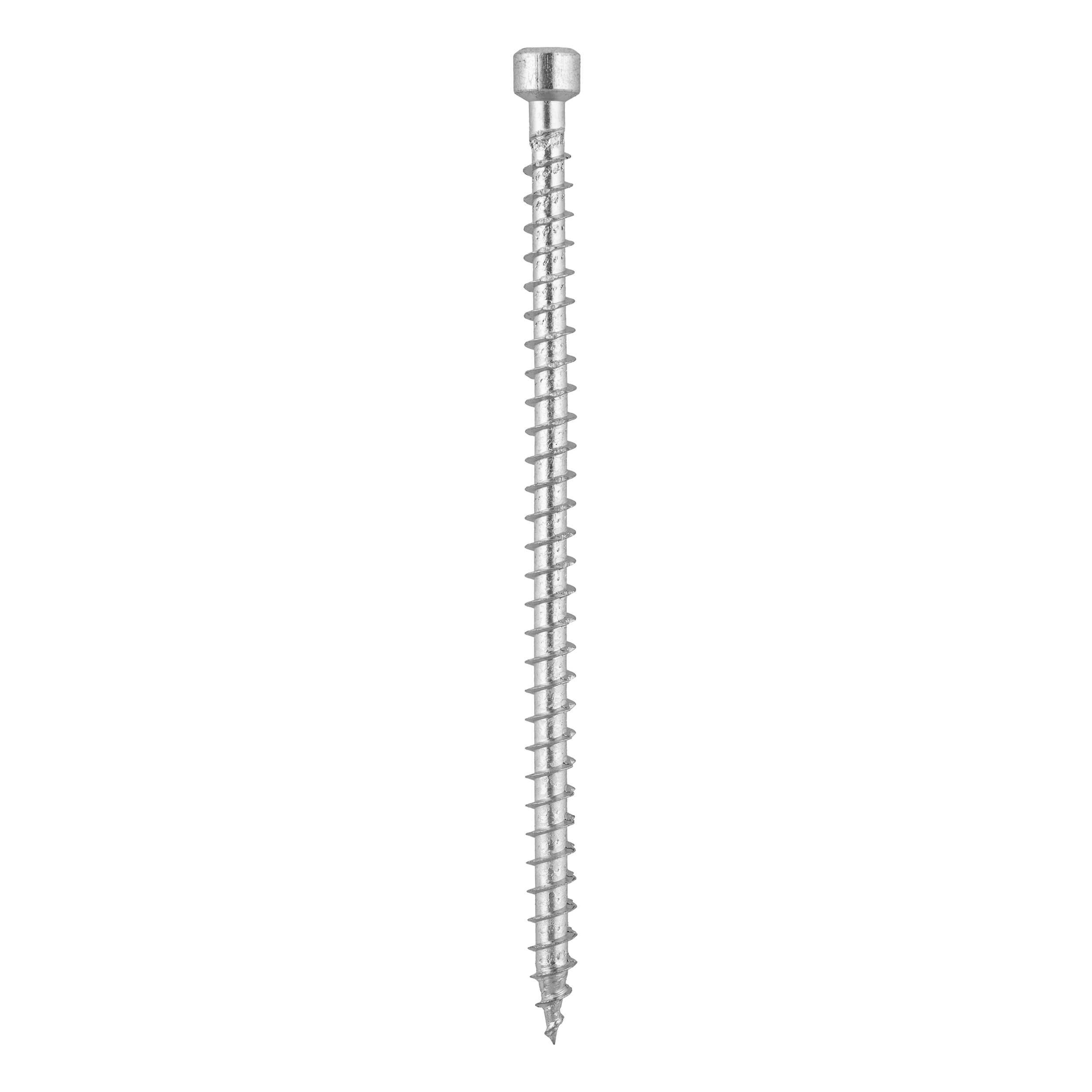 Holzbauschrauben Zylinderkopf TORX Vollgewinde - CPW | 6 x 120 mm | verzinkt | 100 Stk. TORX CPW-Flachkopf-Konstruktionsschrauben mit Vollgewinde, 6x120 mm, Silber, 100 Stk., 6x120 mm, gehÀrteter Kohlenstoffstahl.
