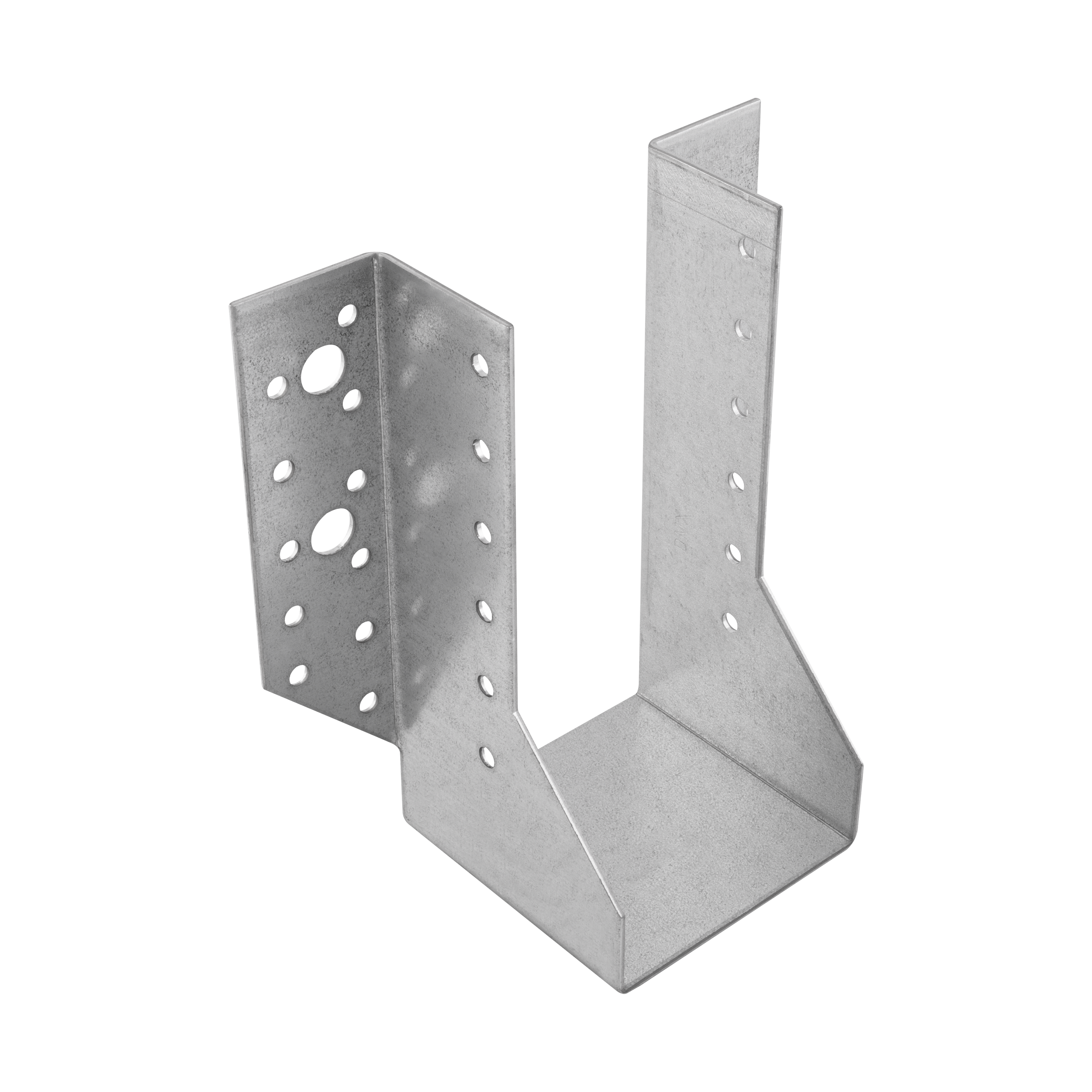 Wieszak belki uchwyt belki drewnianej - WB 60 | 73x153x75 mm | Srebrny