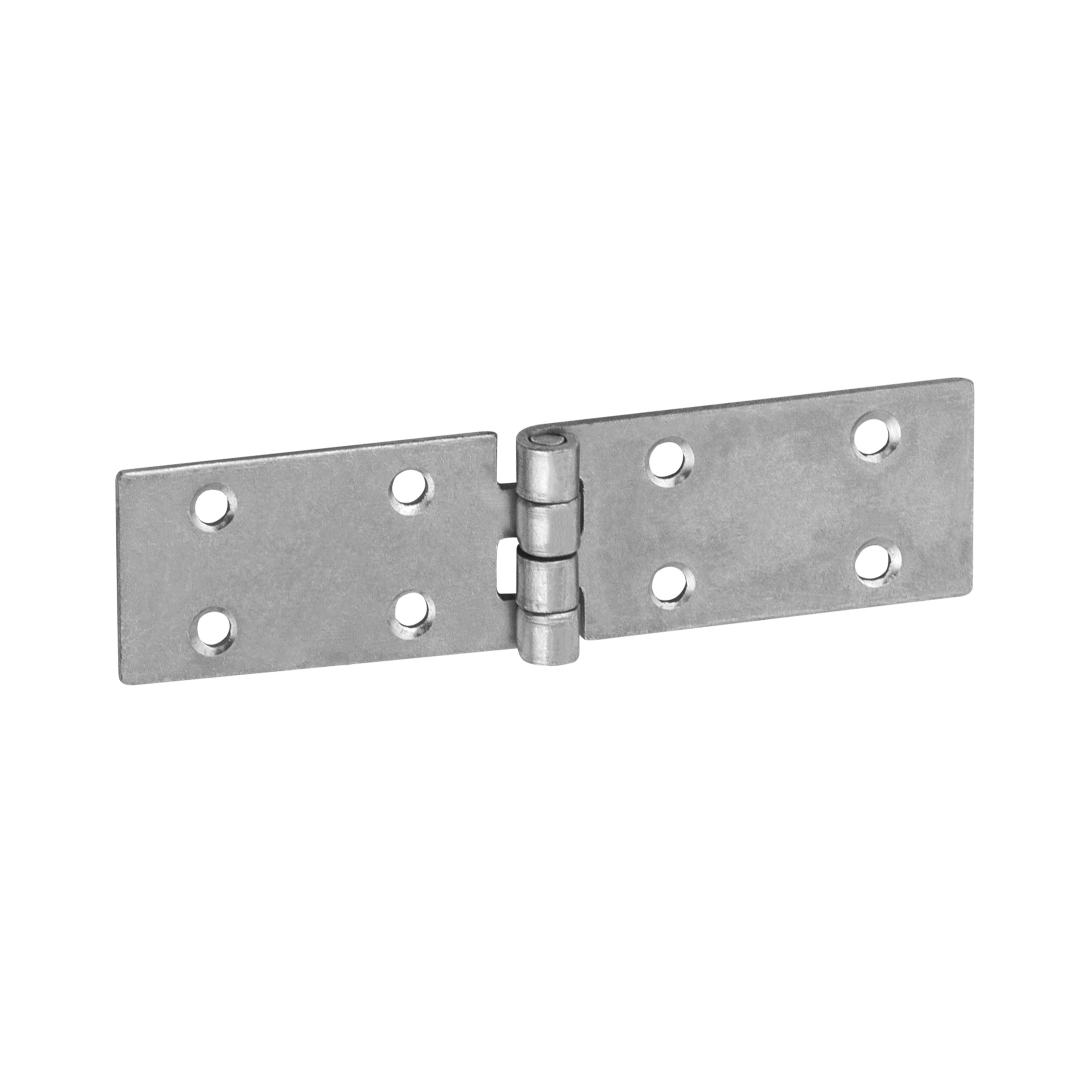 Flachscharnier Bauscharnier Scharnier - Z | silber | 100x45 mm Flaches Konstruktionsscharnier, geflochten Z 100/25, 100 mm, silber, 25 mm, 100x25x1,5 mm.