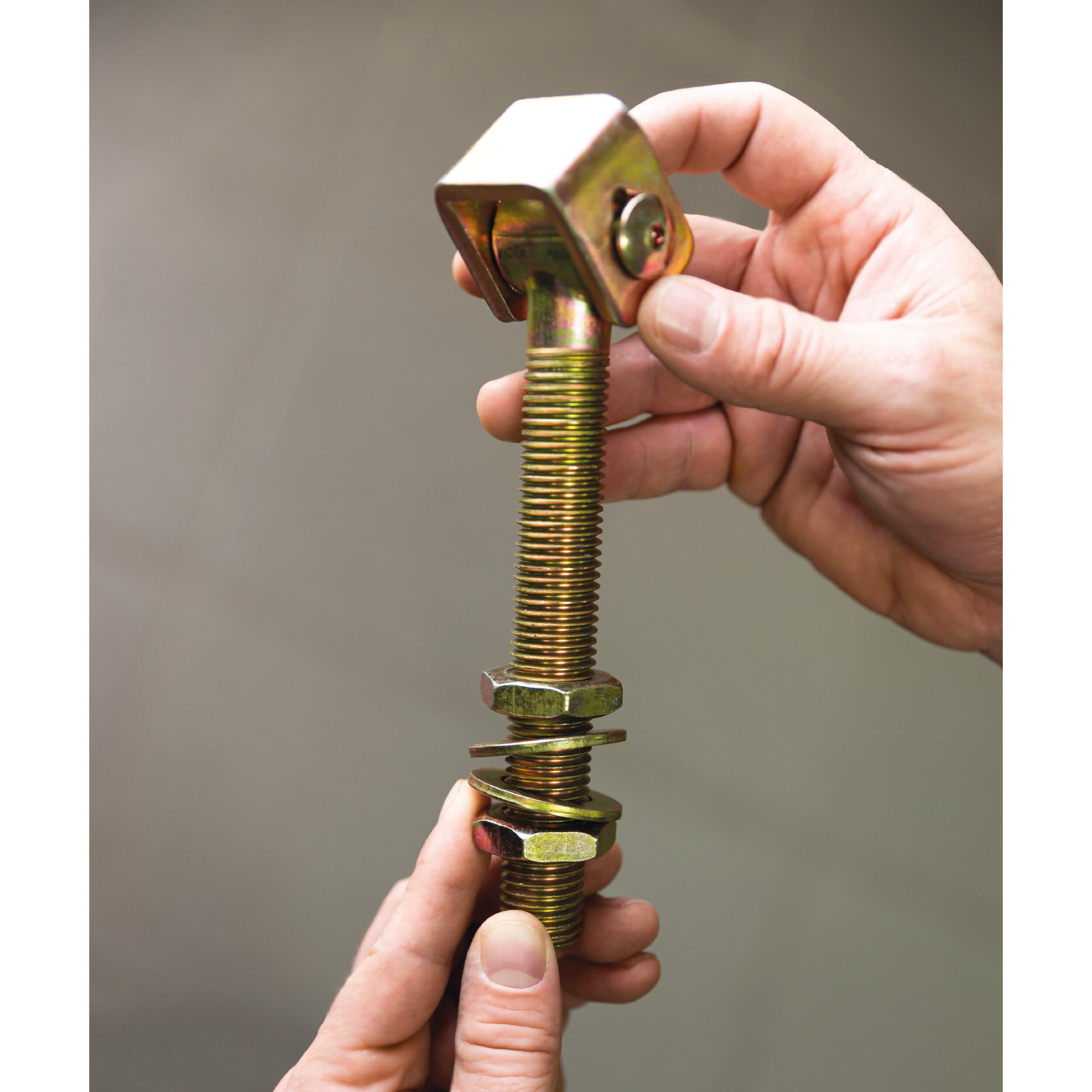 Zawias regulowany z przelotem - ZRW 16/130 | Srebrny | M16