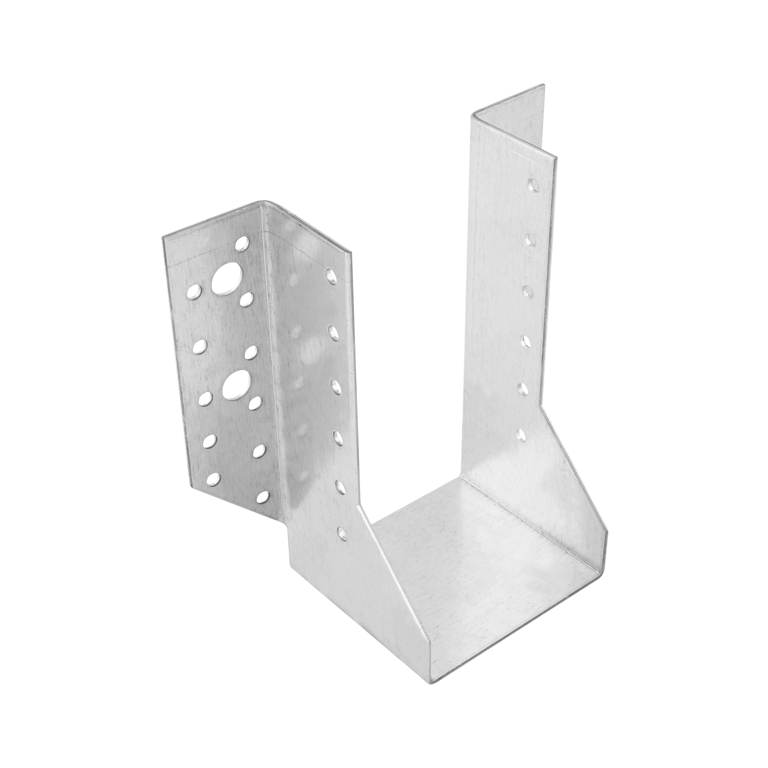 Wieszak belki uchwyt belki drewnianej - WB 27 | 80x150x75 mm | Srebrny