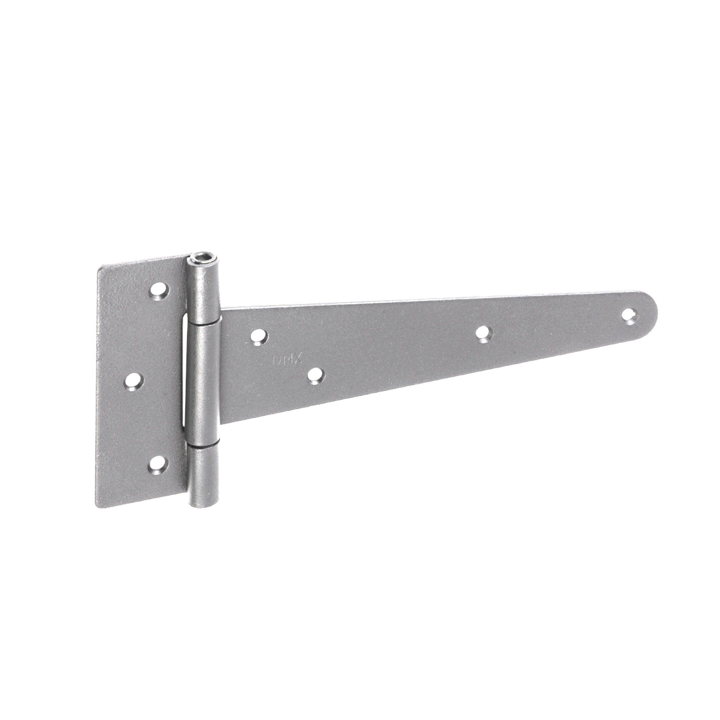Dreiecksscharnier T-Scharnier Gartentor - ZT | silber | 200 mm Dreiecksband für Tor, Schlupftür und Laden ZT 200, 200 mm, silber, 200x50x110x2,5 mm 2.