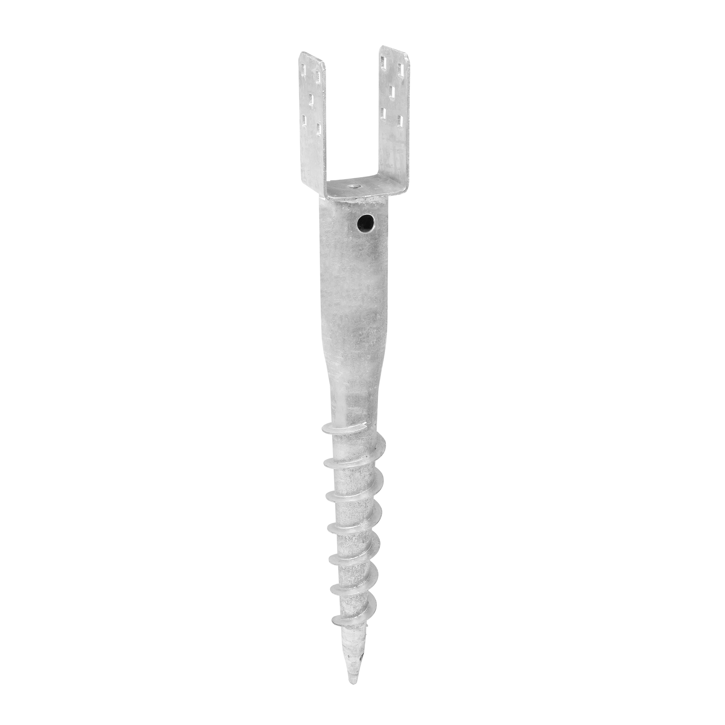 Podstawa słupa wkręcana do gruntu świder - PWU | 80x685 mm