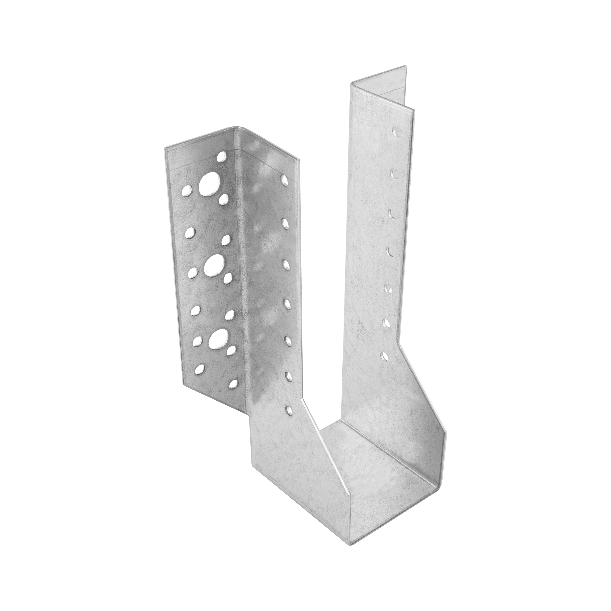 Wieszak belki uchwyt belki drewnianej - WB 17 | 60x190x75 mm | Srebrny