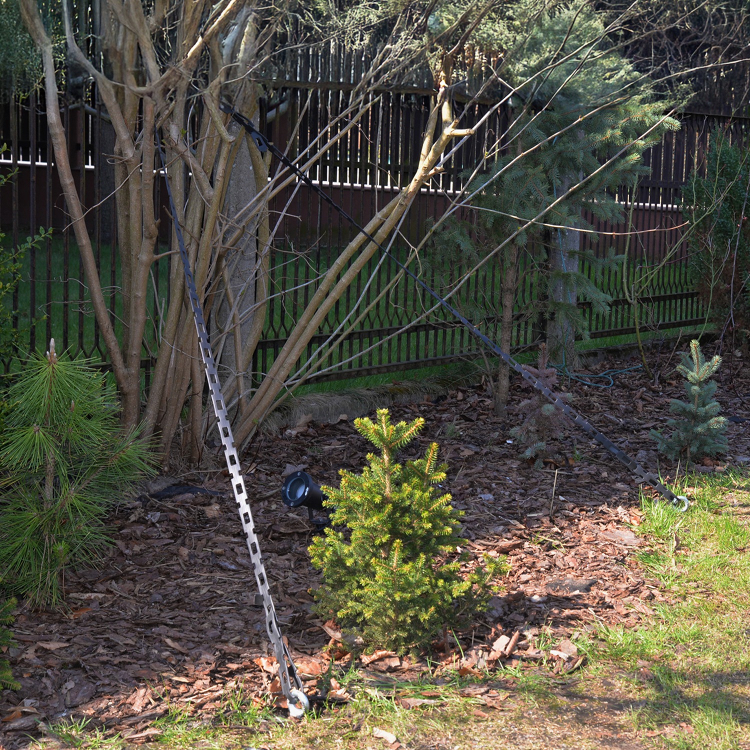 Kotwa podstawa wkręcana do gruntu z nakrętką sześciokątną - PWT | 100x800 | M12