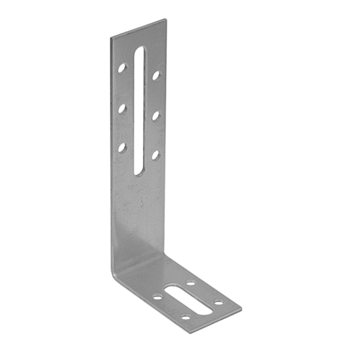 Verstellwinkel beidseitig Montagewinkel verstellbar Holzverbinder feuerverzinkt - KRD 4 | 120x55x30 mm | 2 mm Beidseitig verstellbarer Winkel KRD 4, 120x55x30 mm, 2 mm, 120x55x30x2,0 mm, DX51D Baustahl, Silber 2.