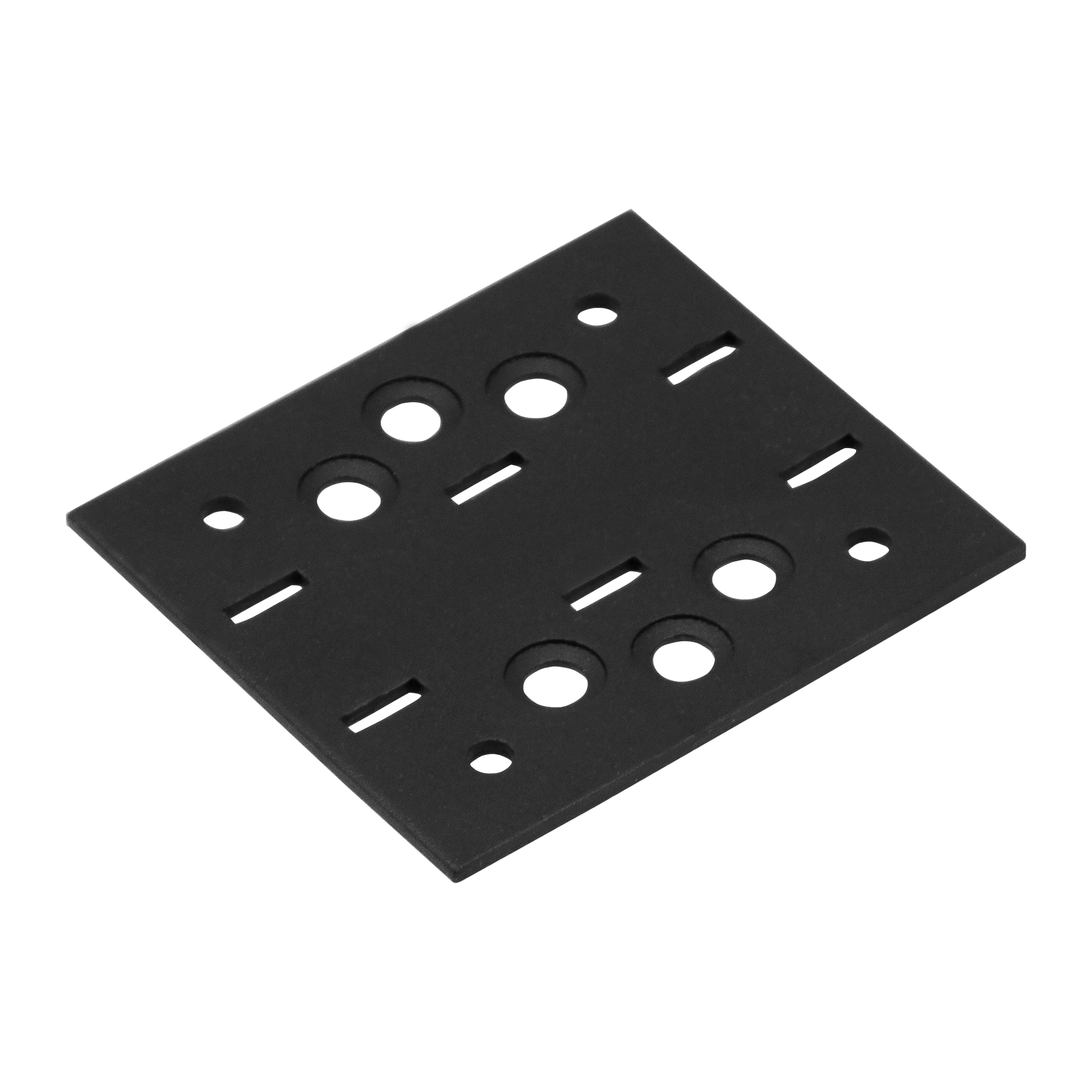 Dekorativer Flachverbinder für Pergola - SDLPA 1 | 76x85 mm | schwarz Flacher Zierverbinder für Pergola SDLPA 1, 76x85 mm, schwarz, 76x85x2,5 mm, DX51D-Baustahl.