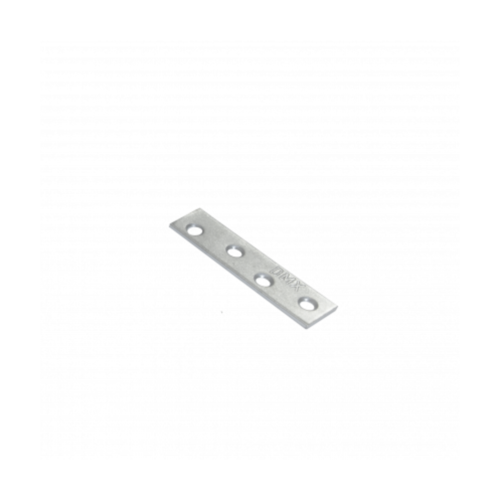 Flachverbinder schmal universal Lochplatte Verbindungsblech verzinkt - LW 60 | 58x14 mm | 50 Stück Schmaler Universal-Stahlverbinder LW 60, 58x14 mm, 50 Stk., 58x14x1,5 mm, DC01 Baustahl, silber 2.