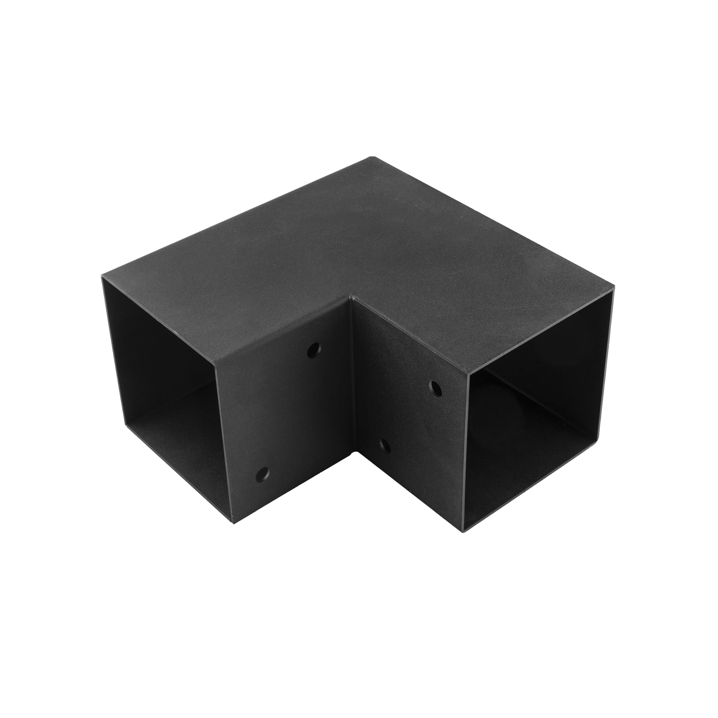 Łącznik belki kwadratowej do pergoli ciesielski - GPL 120 | 122x226x224 mm | czarny