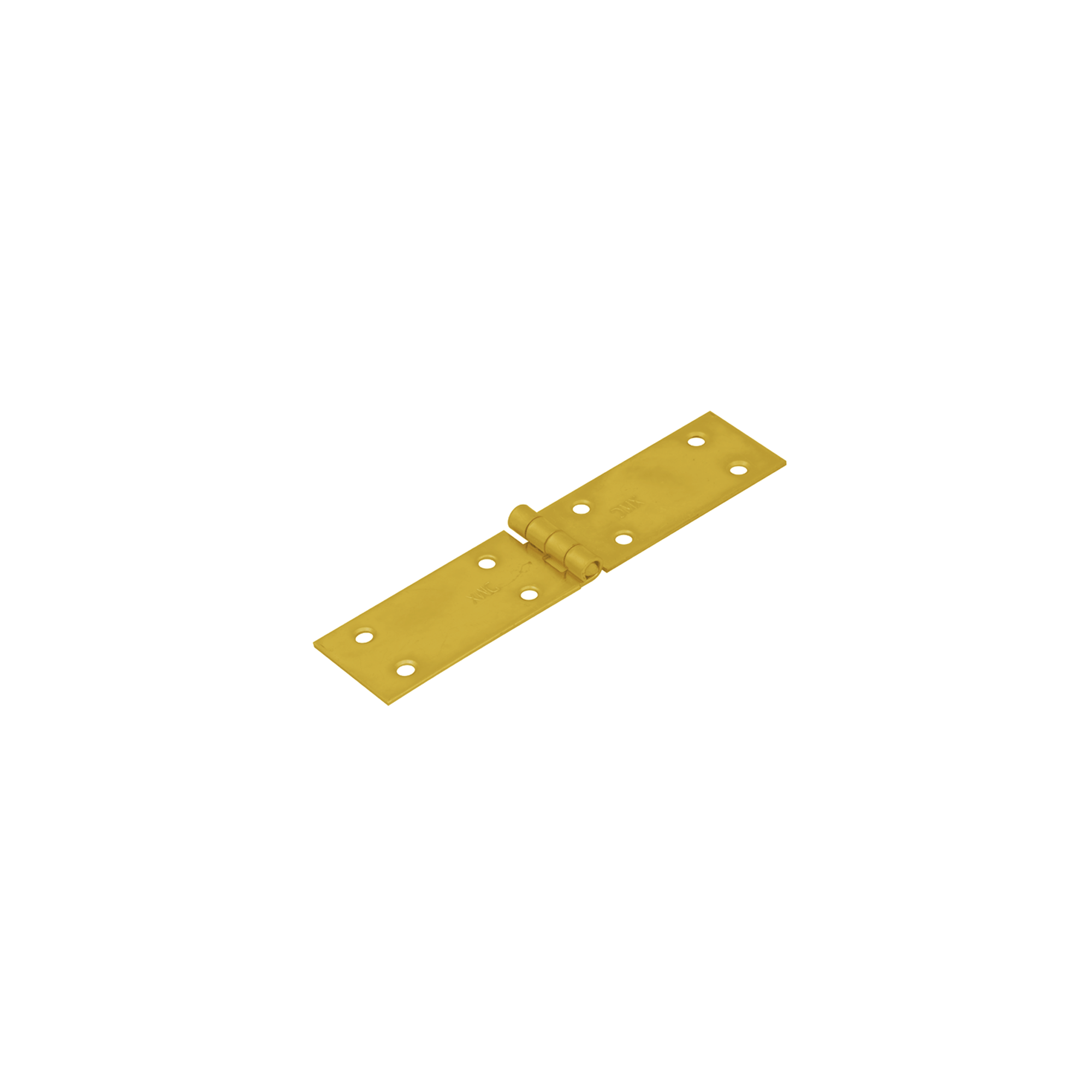 Flachscharnier Bauscharnier Scharnier - Z | verzinkt | 150x25 mm Flaches, geflochtenes Konstruktionsscharnier Z 150/35, 150 mm, gold, 35 mm, 150x35x1,5 mm.