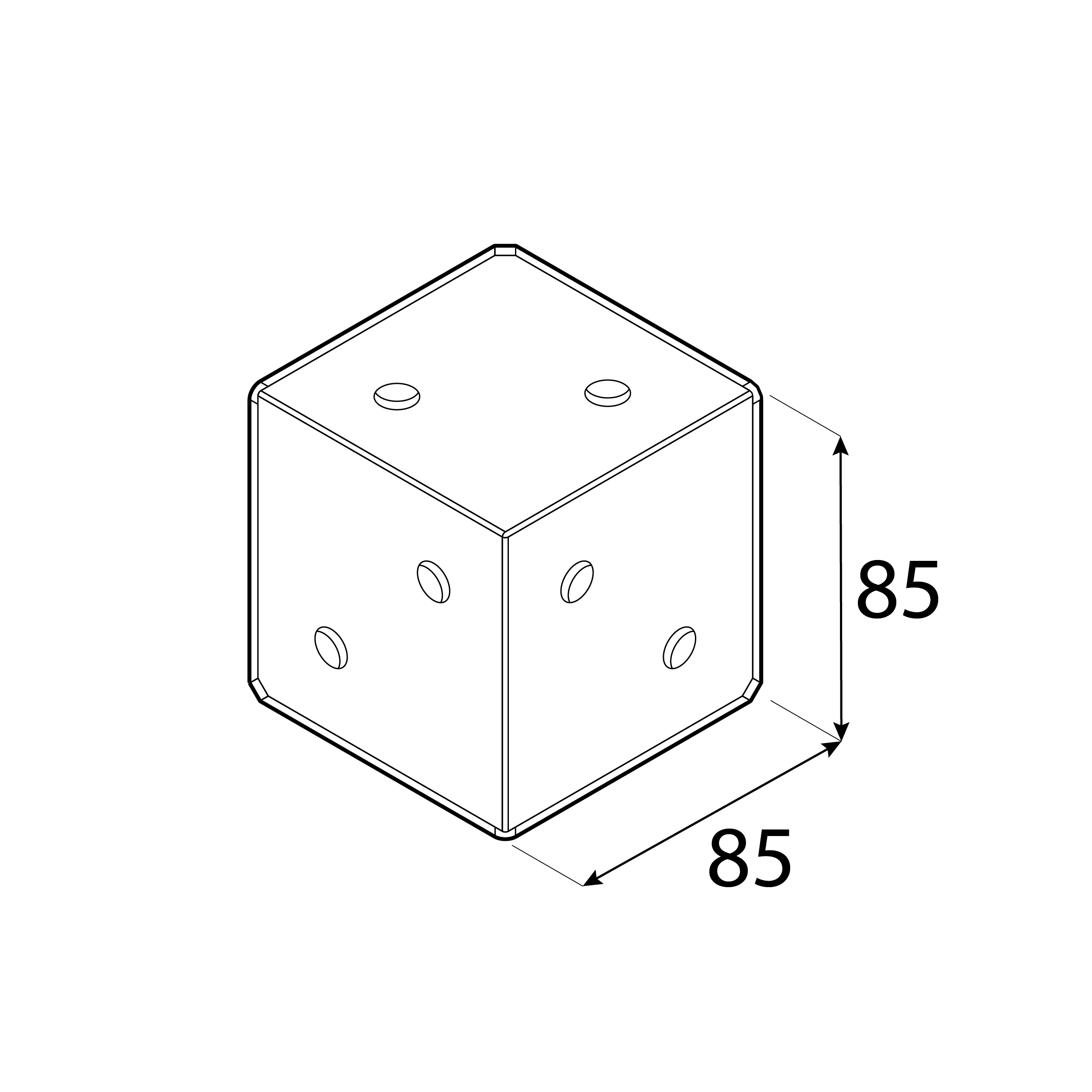 Łącznik belki kwadratowej słupa do ściany do pergoli ciesielski - GPPS 85 | 85x85 mm | czarny Łącznik belki kwadratowej słupa do ściany do pergoli ciesielski - GPPS 85 | 85x85 mm | czarny