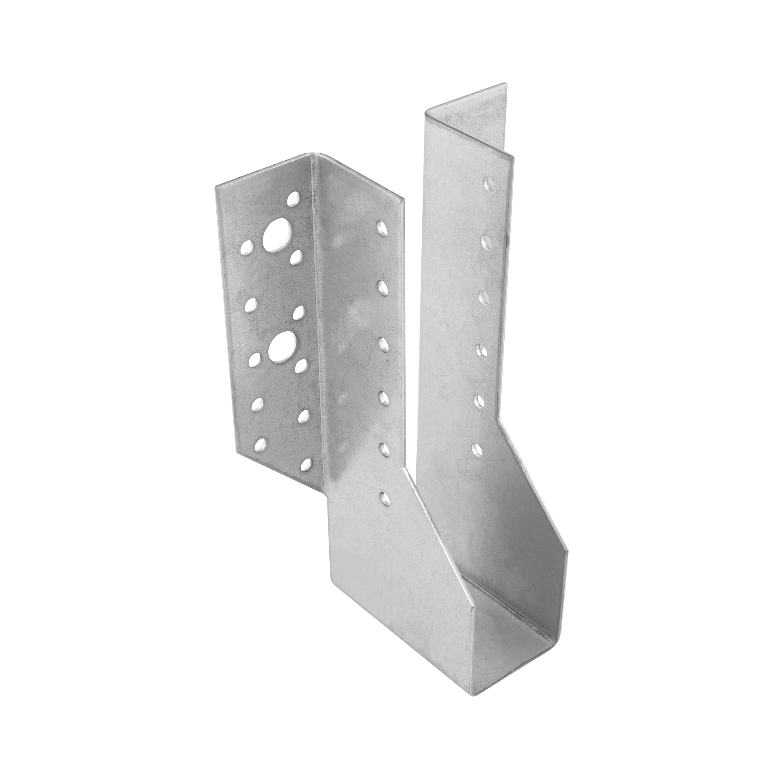 Balkenschuh Balkenträger Trägerschuh Holzverbinder - WB 4 | 38x171x75 mm | feuerverzinkt Balkenaufhänger Holzbalkenhalter WB 4, 38x171x75 mm, silber, 38x171x75x2,0 mm, DX51D Baustahl.