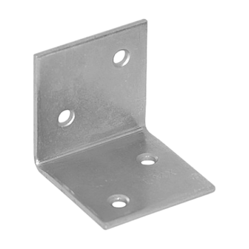 Universalwinkel breit Montagewinkel Winkelverbinder Stahl feuerverzinkt - KSO 1 | 30x30x30 mm | 50 Stück Universal-Weitwinkel KSO 1, 30x30x30 mm, 50 Stk., 30x30x30x1,5 mm, silber, DX51D Baustahl 2.