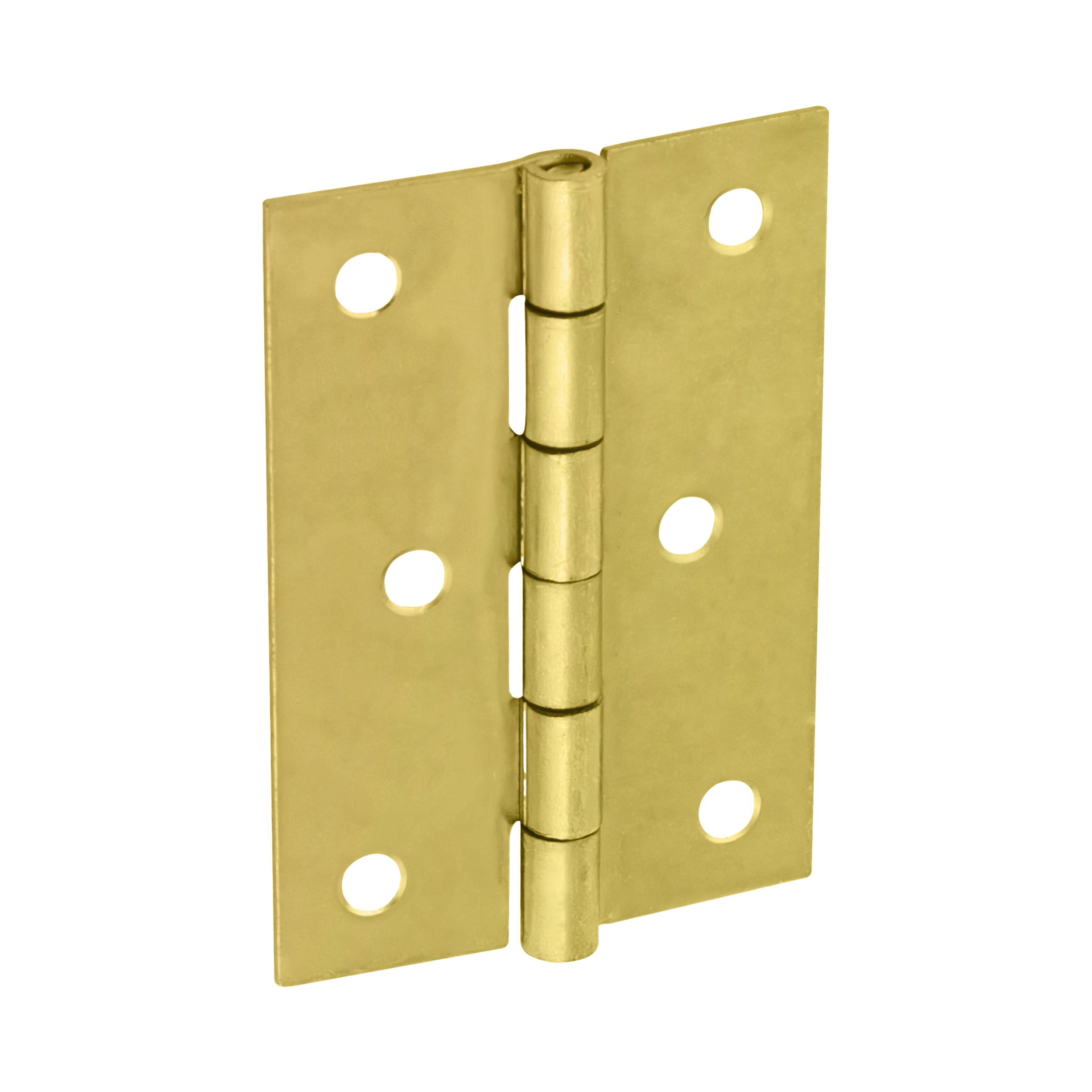Klavierband Flachscharnier Scharnier - ZS | verzinkt | 80x56 mm Flachgeflecht-Konstruktionsscharnier ZS 80, 80 mm, gold, 56 mm, 80x56x1,5 mm.