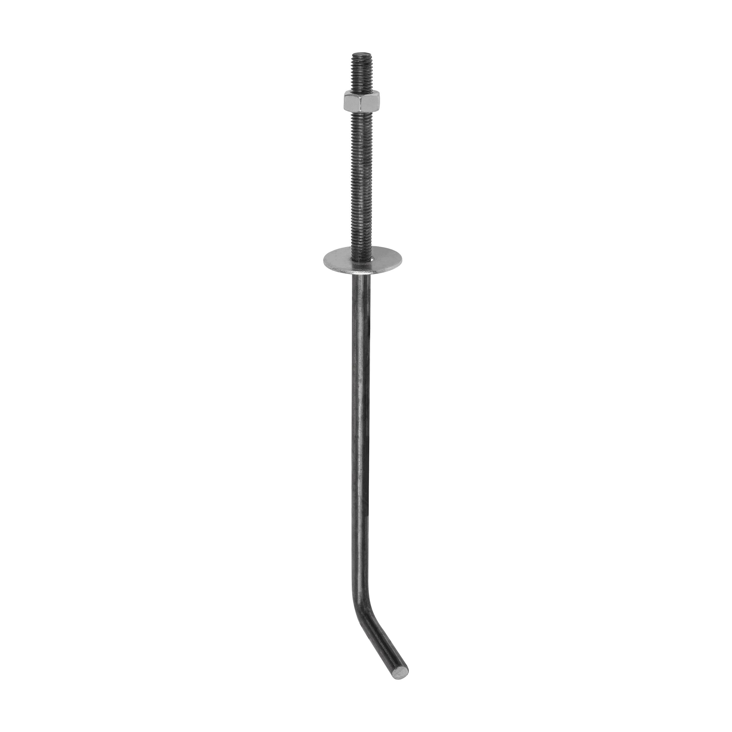 Schwellenhalter Mauerlattenanker Sparrenanker Bauanker geölt - SK 350 | 350 mm Bauanker für Wandpaneele SK 350, 350 mm, Baustahl S235 2.