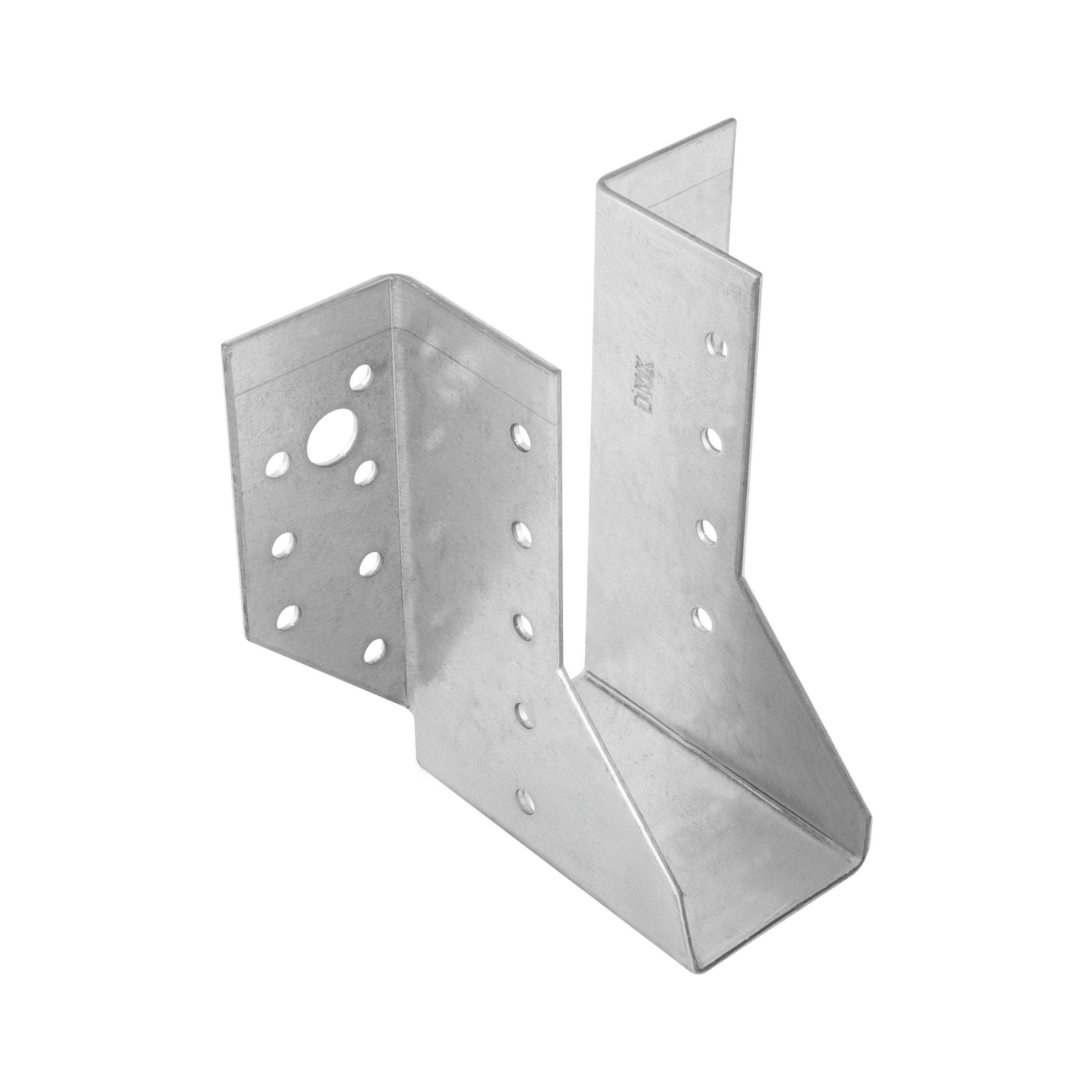 Wieszak belki uchwyt belki drewnianej - WB 5 | 41x110x75 mm | Srebrny