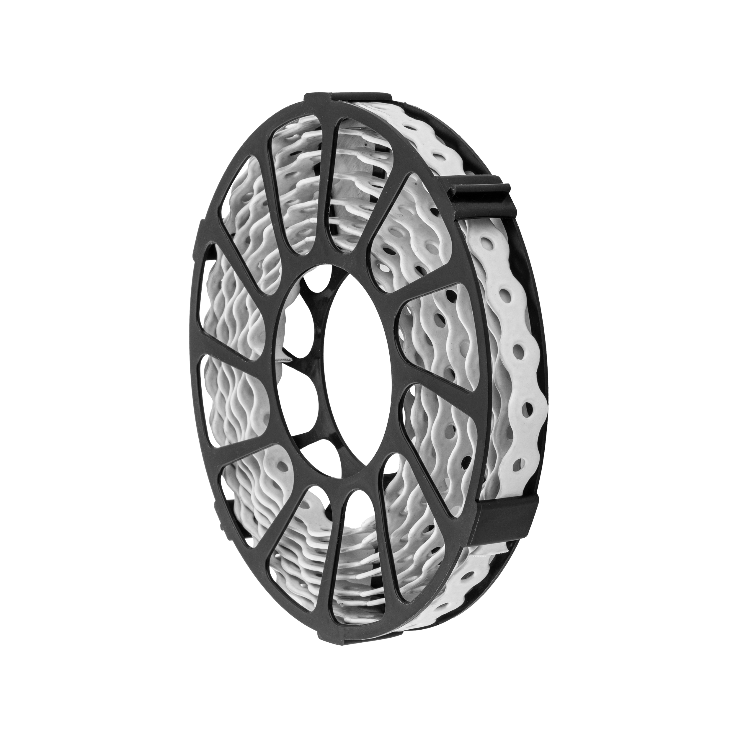 Taśma montażowa perforowana stal - TM 11 | 3 m | Biały | TM 11