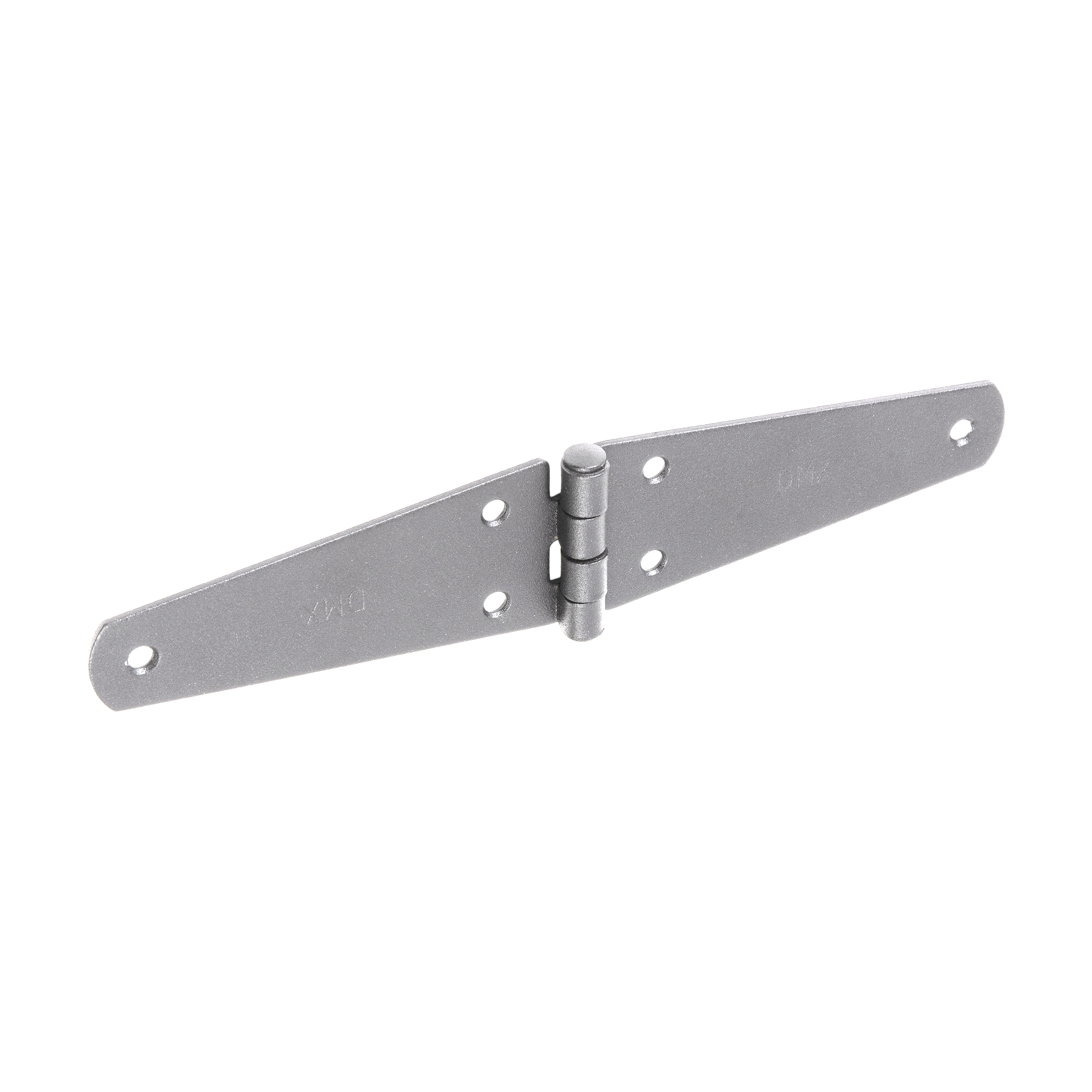 Dreiecksscharnier - ZTS | silber | 250 mm Flaches Dreiecksbandscharnier für Türen und Fensterläden ZTS 250, 250 mm, silber, 45 mm, 250x45x2,0 mm, Satz Elemente.
