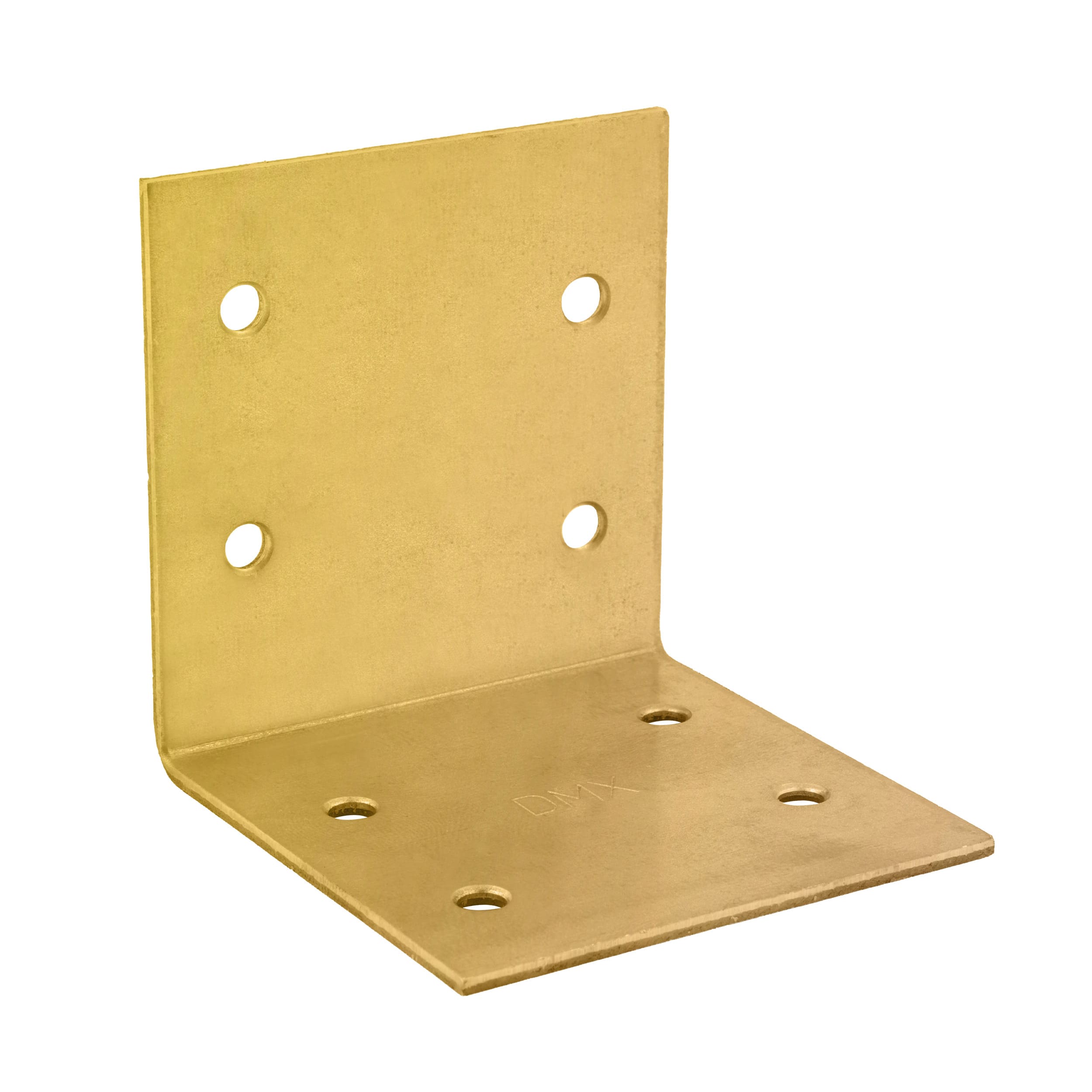 Möbelwinkel breit Möbelverbinder Winkelverbinder Stahl - KS 3 | 60x60x60 mm | 20 Stück | Gold Breiter Zimmermannswinkel KS 3, 60x60x60 mm, 20 Stk., 60x60x60x2,0 mm, DC01 Baustahl, Gold 2.