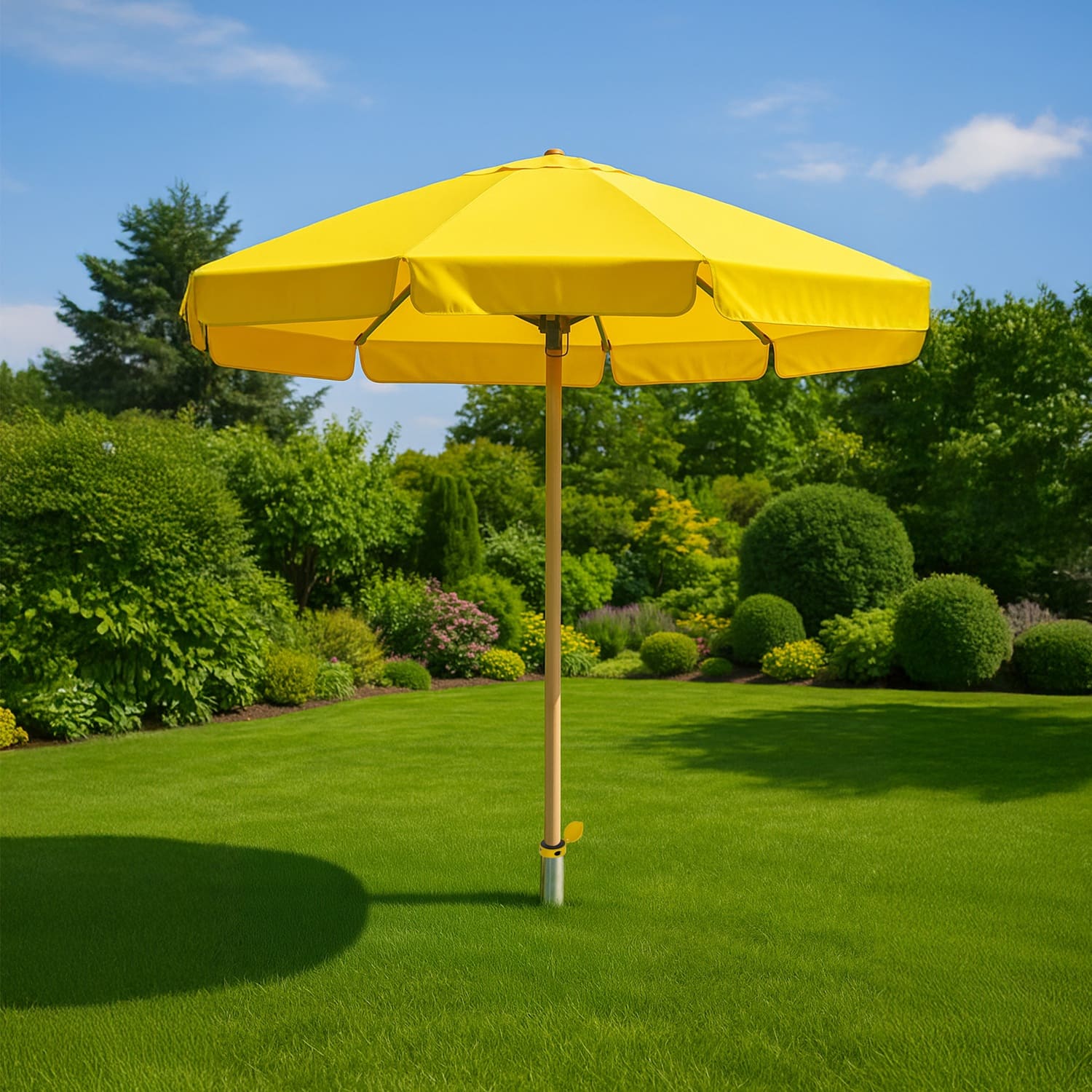 Podstawa wkręcana do ziemi do parasola suszarki - PWO | 60x550