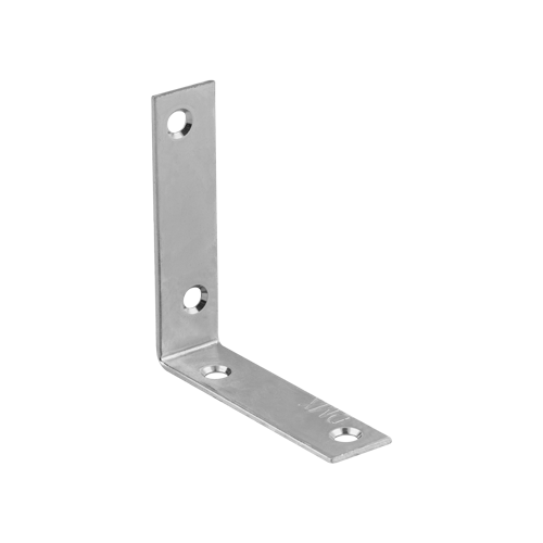 Möbelwinkel schmal Möbelverbinder Winkelverbinder Stahl verzinkt - KW 150 | 150x150x22 mm | 20 Stück Schmaler Möbelwinkel KW 150, 150x150x22 mm, 20 Stk., 150x150x22x2,0 mm, DC01 Baustahl, silber, im Set enthalten.