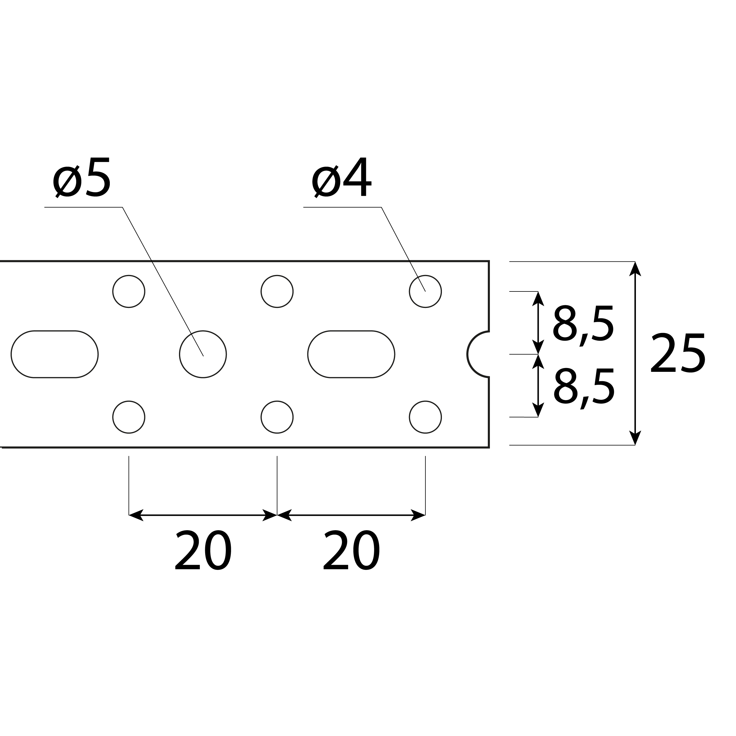 Taśma ciesielska konstrukcyjna stalowa perforowana - 25 m | TM 4 Taśma ciesielska konstrukcyjna stalowa perforowana - 25 m | TM 4