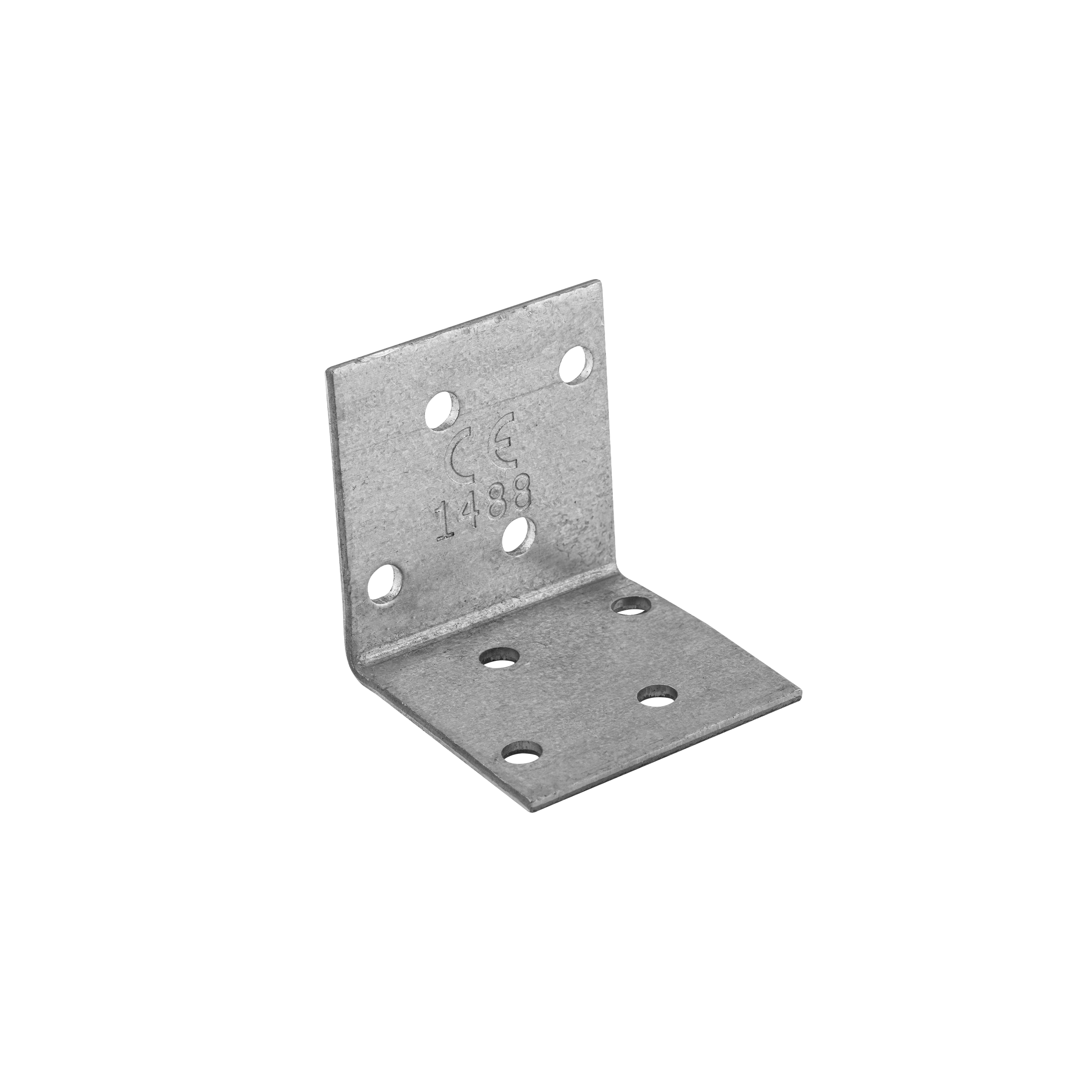 Montagewinkel universal Winkelverbinder feuerverzinkt - KM 1 | 40x40x40 mm | 50 Stück Universal-Stahlmontagewinkel KM 1, 40x40x40 mm, 50 Stk., 40x40x40x2,0 mm, DX51D Baustahl, silber, im Set enthalten.