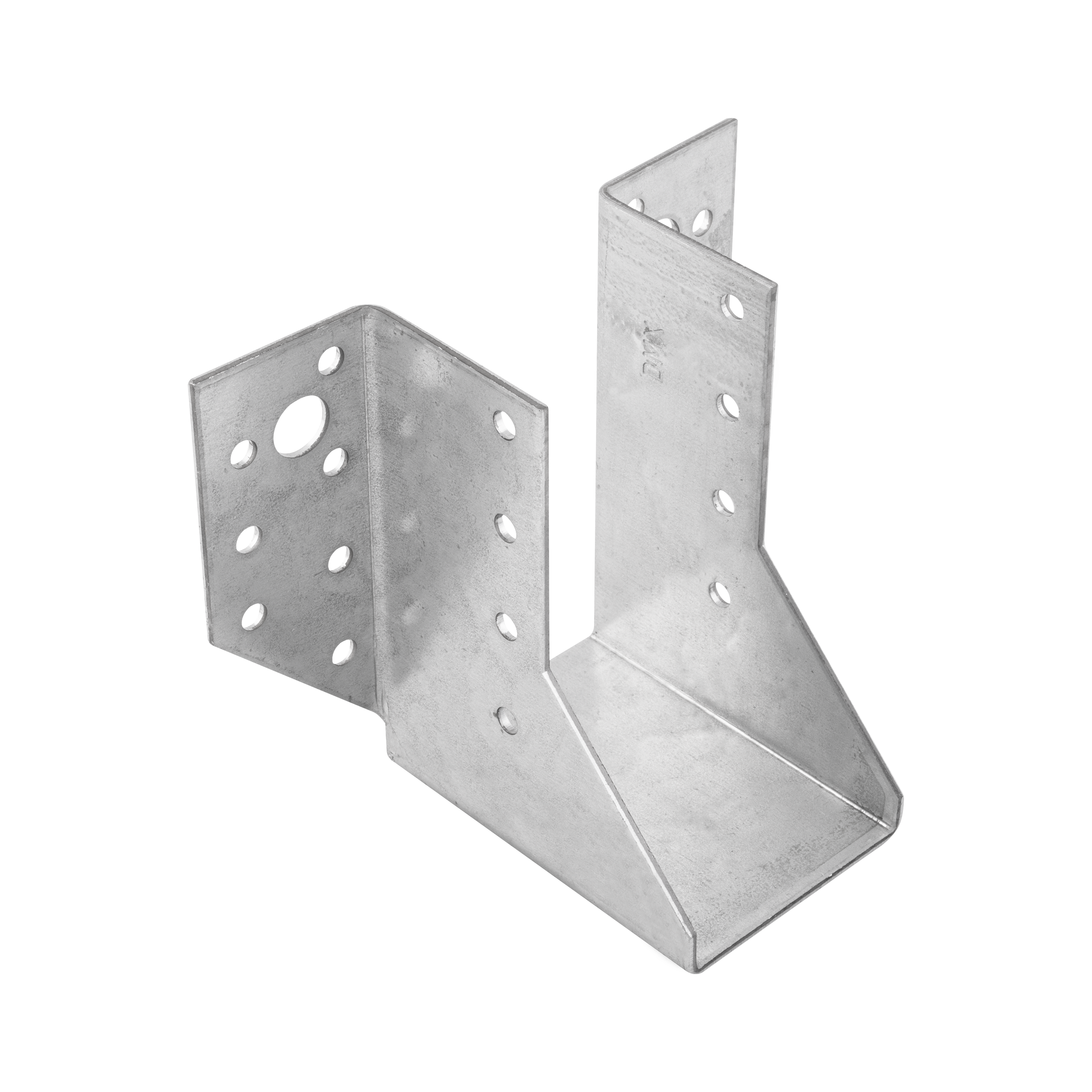 Balkenschuh Balkenträger Trägerschuh Holzverbinder - WB 52 | 48x96x75 mm | feuerverzinkt Balkenhänger Holzbalkenhalter WB 52, 48x96x75 mm, silber, 48x96x75x2,0 mm, DX51D Baustahl, Schuss 1.