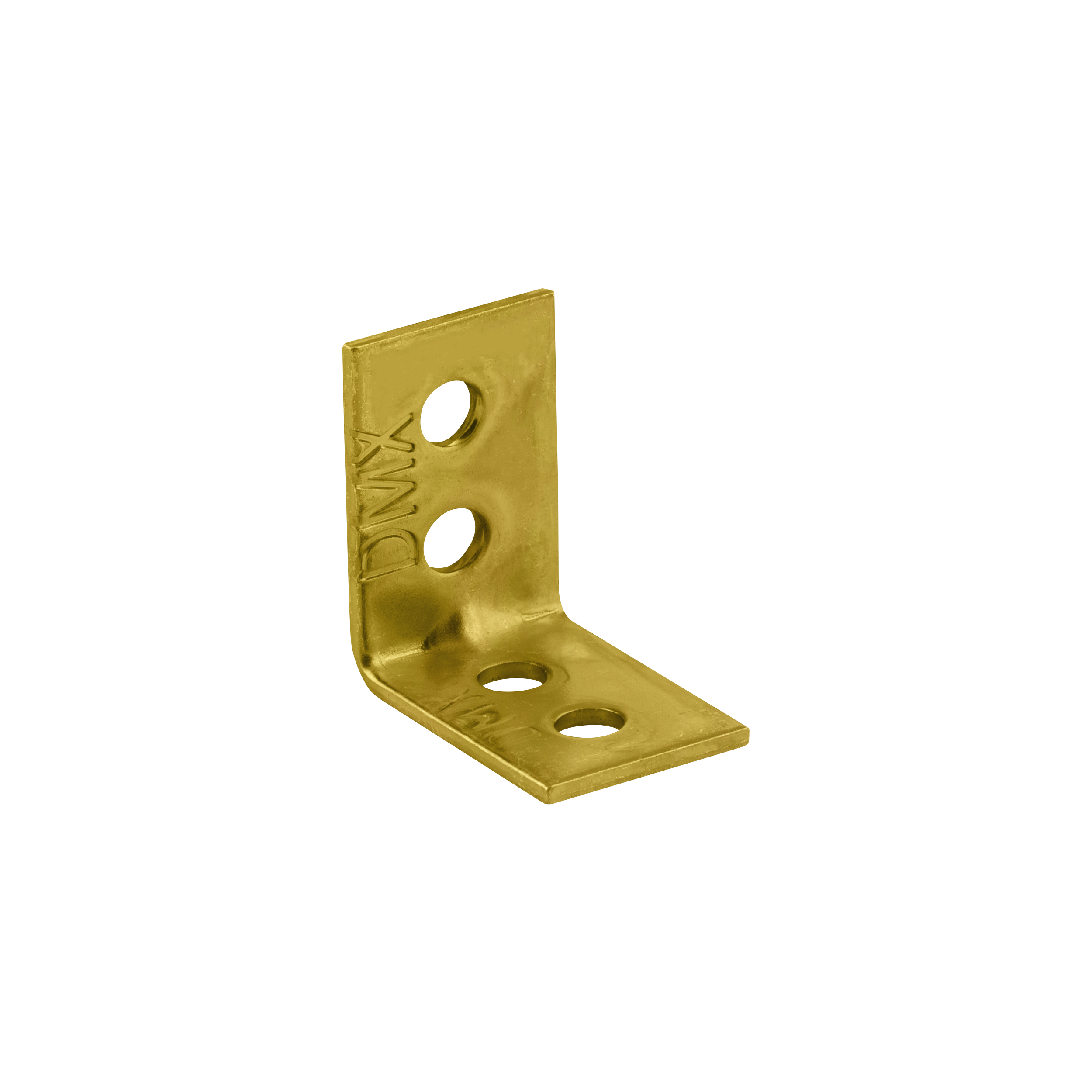 Möbelwinkel schmal Möbelverbinder Winkelverbinder Stahl - KW 1 | 25x25x17 mm | 50 Stück | Gold Möbelwinkel - Schmaler Zimmerei-Möbelwinkel KW 1, 25x25x17 mm, 50 Stk., 25x25x17x1,5 mm, DC01-Baustahl, gold.