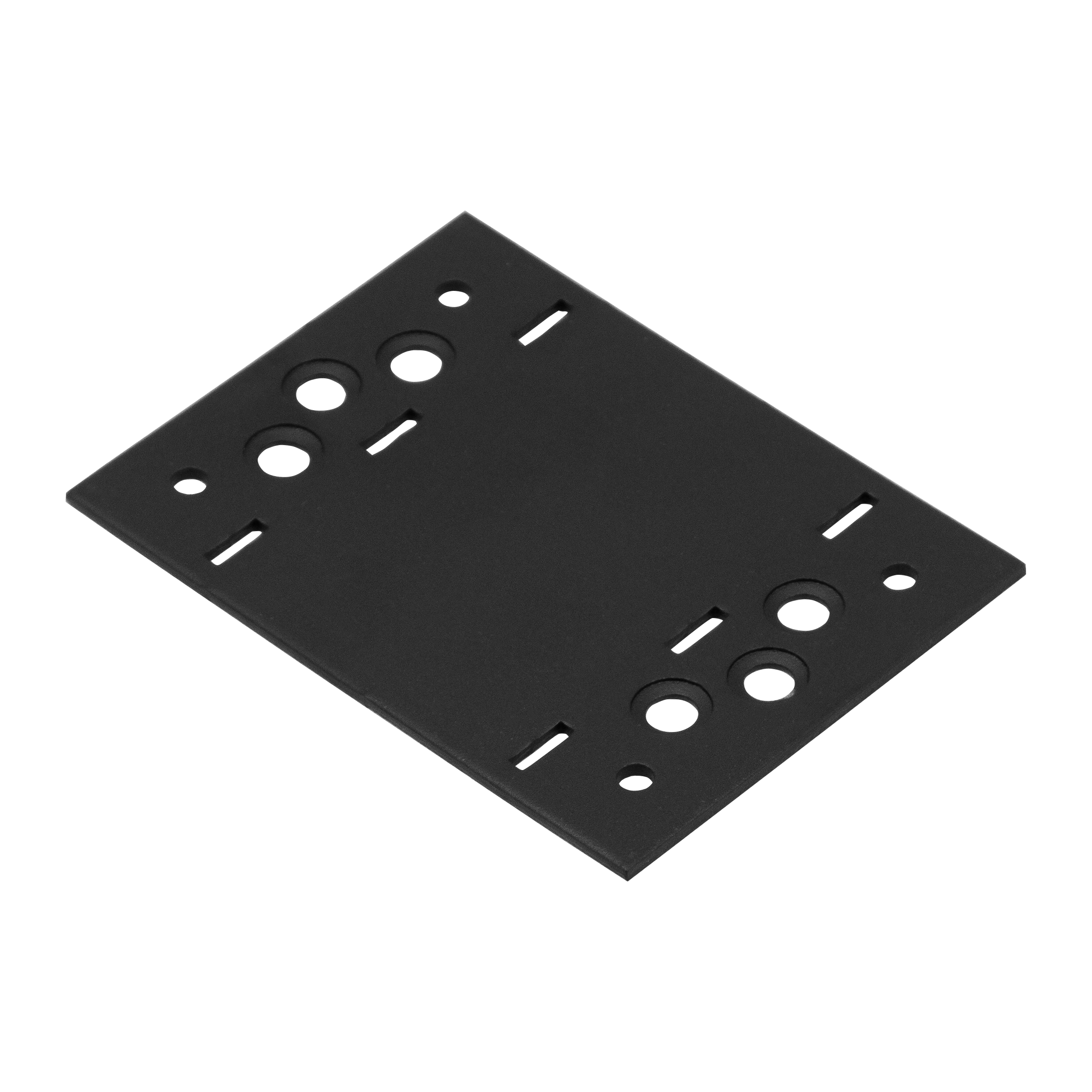 Łącznik płaski ozdobny  do pergoli - SDLPA 2 | 116x85 mm | czarny