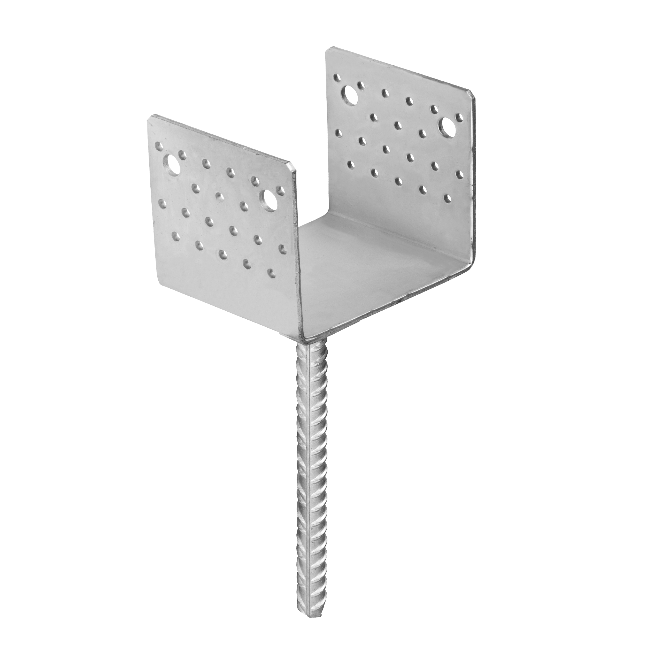 Podstawa słupa kotwa typ U szeroka wielopunktowa - PSS | 140 mm Podstawa słupa kotwa typ U szeroka wielopunktowa - PSS | 140 mm