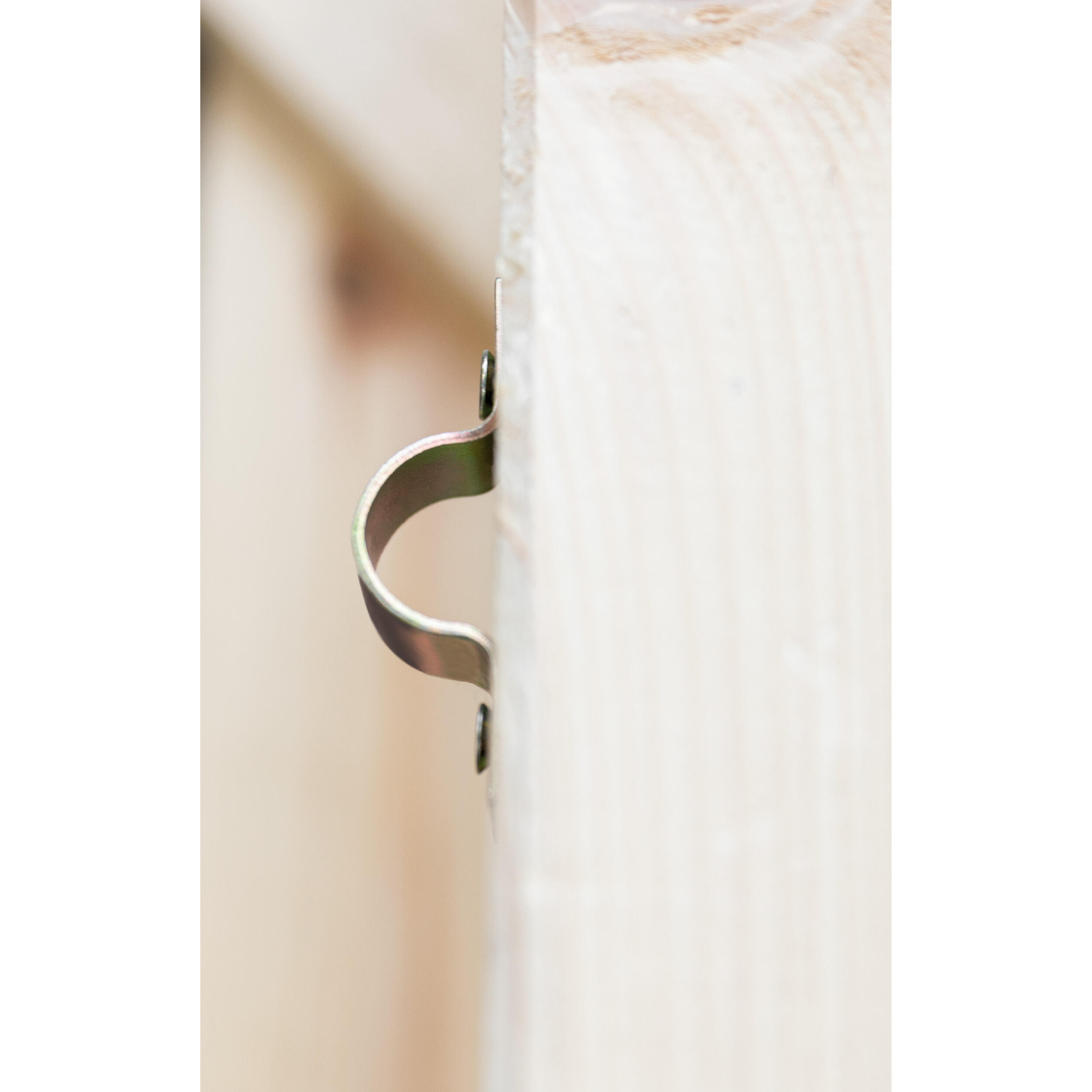 Skobel prostokątny z uchem - SP  | Złoty | 59 mm