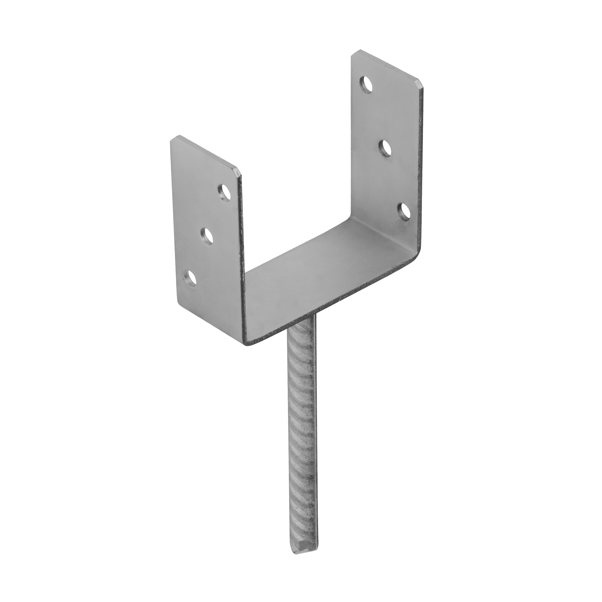 Podstawa słupa kotwa do betonu typ U - PS | 140 mm | Srebrny - Cynk ogniowy Podstawa słupa kotwa do betonu typ U - PS | 140 mm | Srebrny - Cynk ogniowy