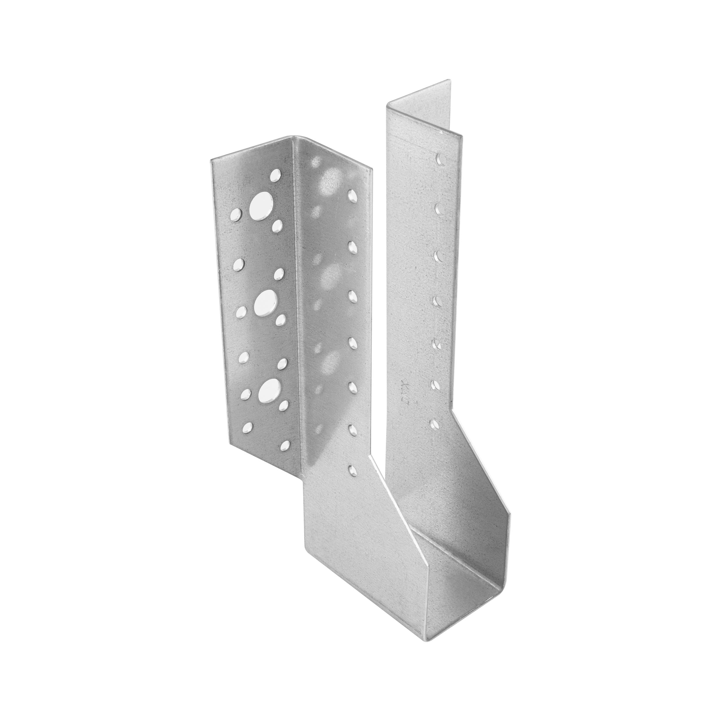 Wieszak belki uchwyt belki drewnianej - WB 51 | 45x197x75 mm | Srebrny