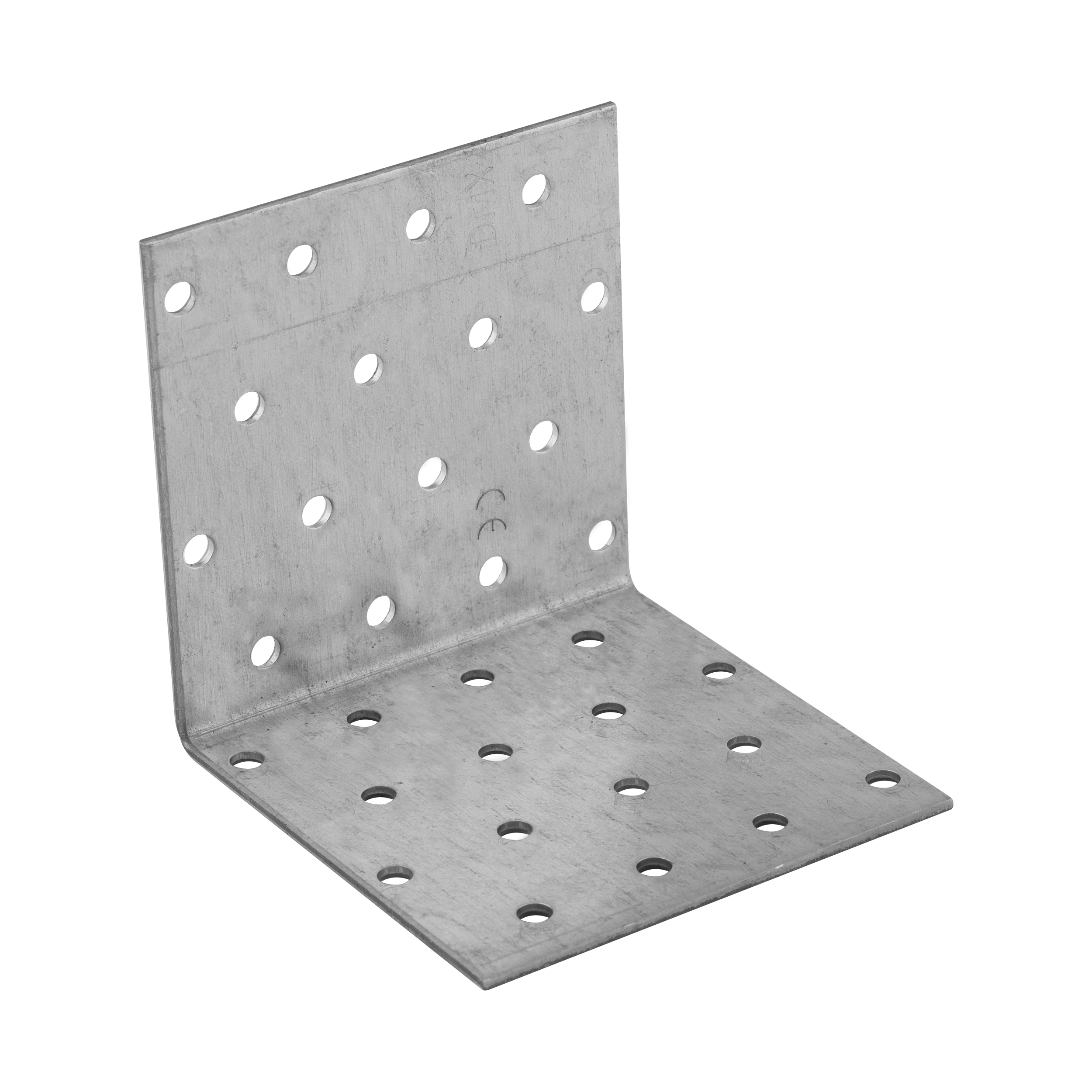 Montagewinkel universal Winkelverbinder feuerverzinkt - KM 9 | 80x80x80 mm | 20 Stück Universal-Stahlmontagewinkel KM 9, 80x80x80 mm, 20 Stk., 80x80x80x2,0 mm, DX51D-Baustahl, silber, im Elementset enthalten.