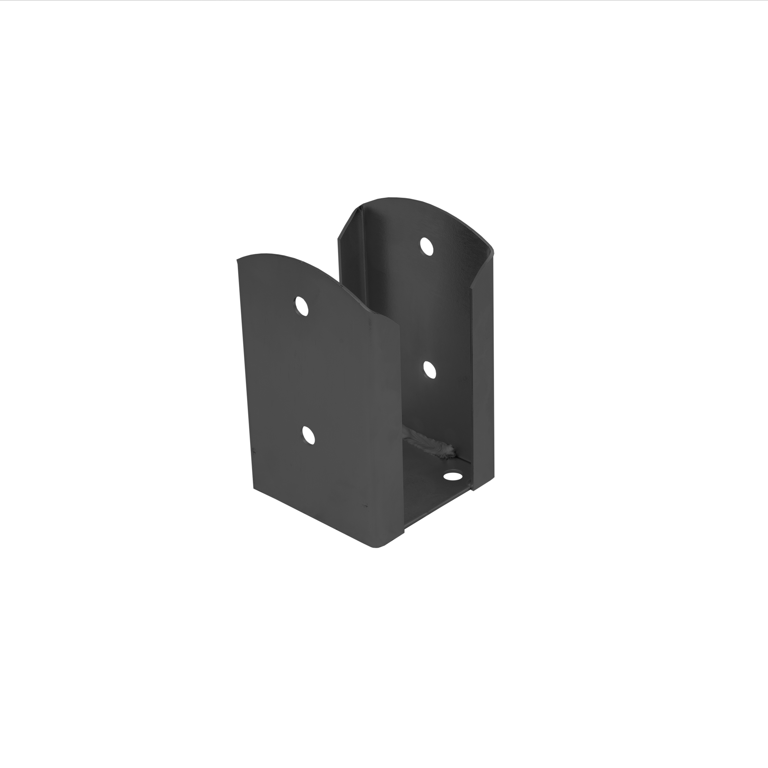 Podstawa słupa kotwa przykręcana podwójna prostokątna - PSPW | 90 mm | Antracyt Podstawa słupa kotwa przykręcana podwójna prostokątna - PSPW | 90 mm | Antracyt