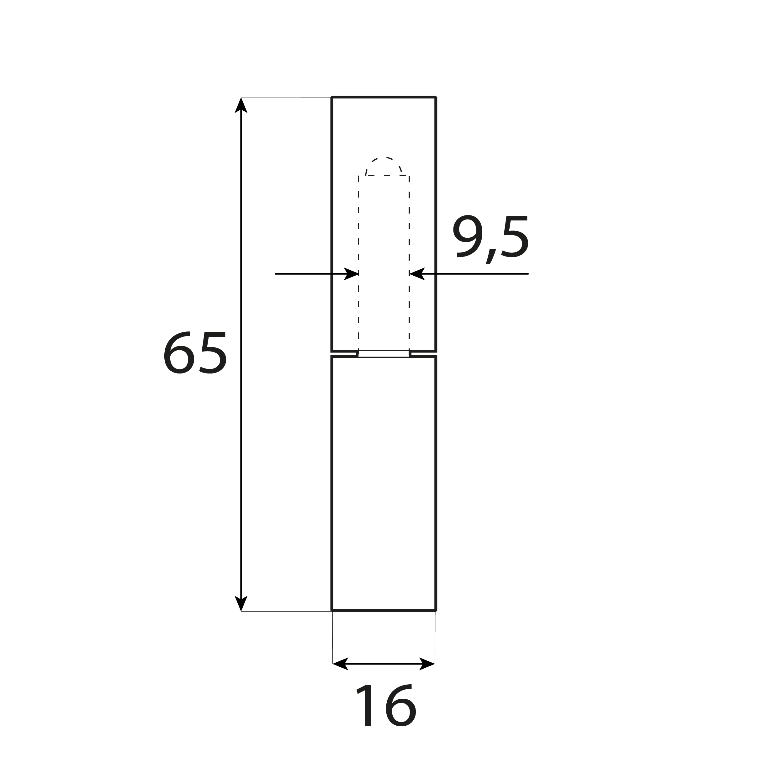 Zawias toczony z kulką do spawania do bramy furtki - ZTK 16 | Stal | 65 mm Zawias toczony z kulką do spawania do bramy furtki - ZTK 16 | Stal | 65 mm