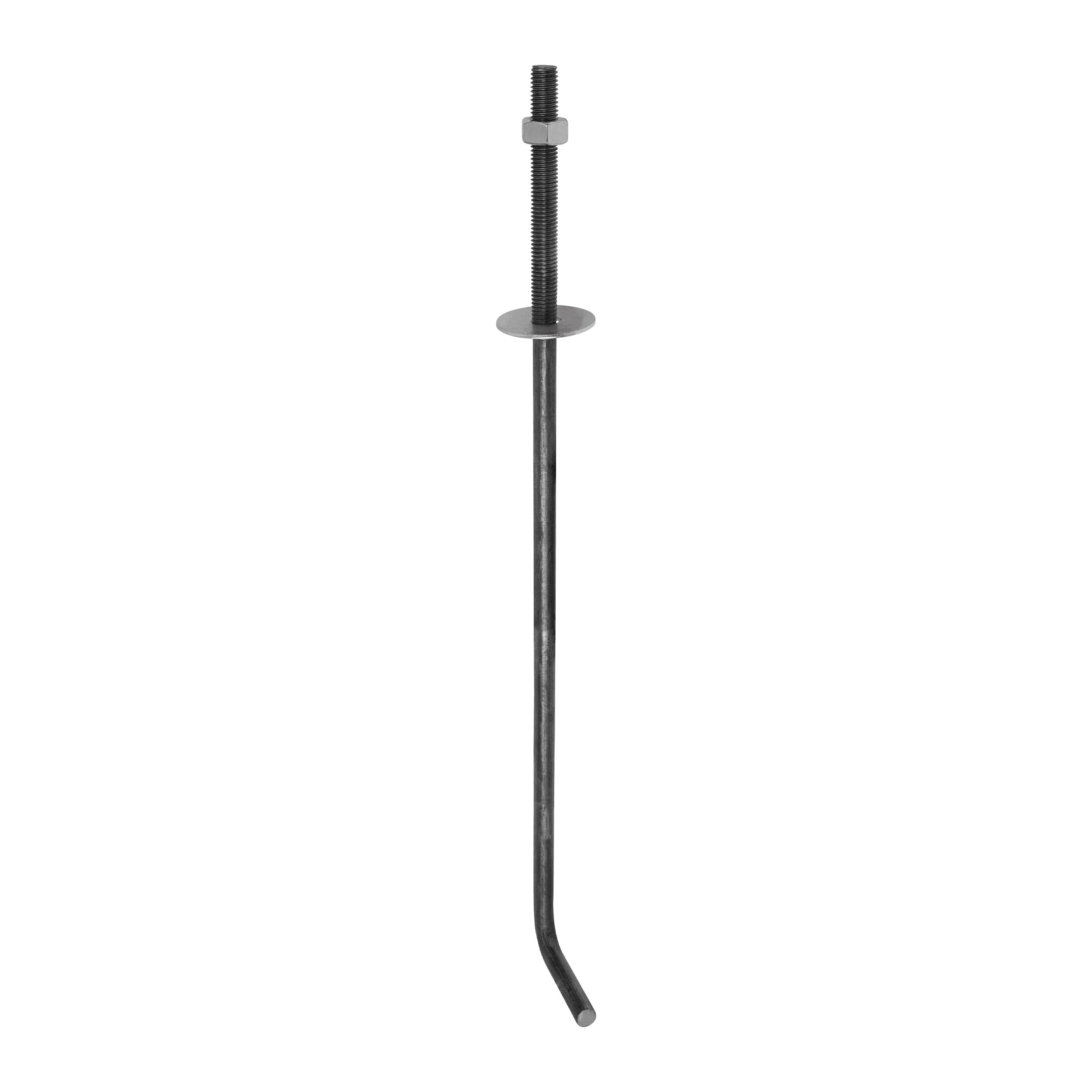 Schwellenhalter Mauerlattenanker Sparrenanker Bauanker geölt - SK 450 | 450 mm Bauanker für Wandpaneele SK 450, 450 mm, Baustahl S235 2.