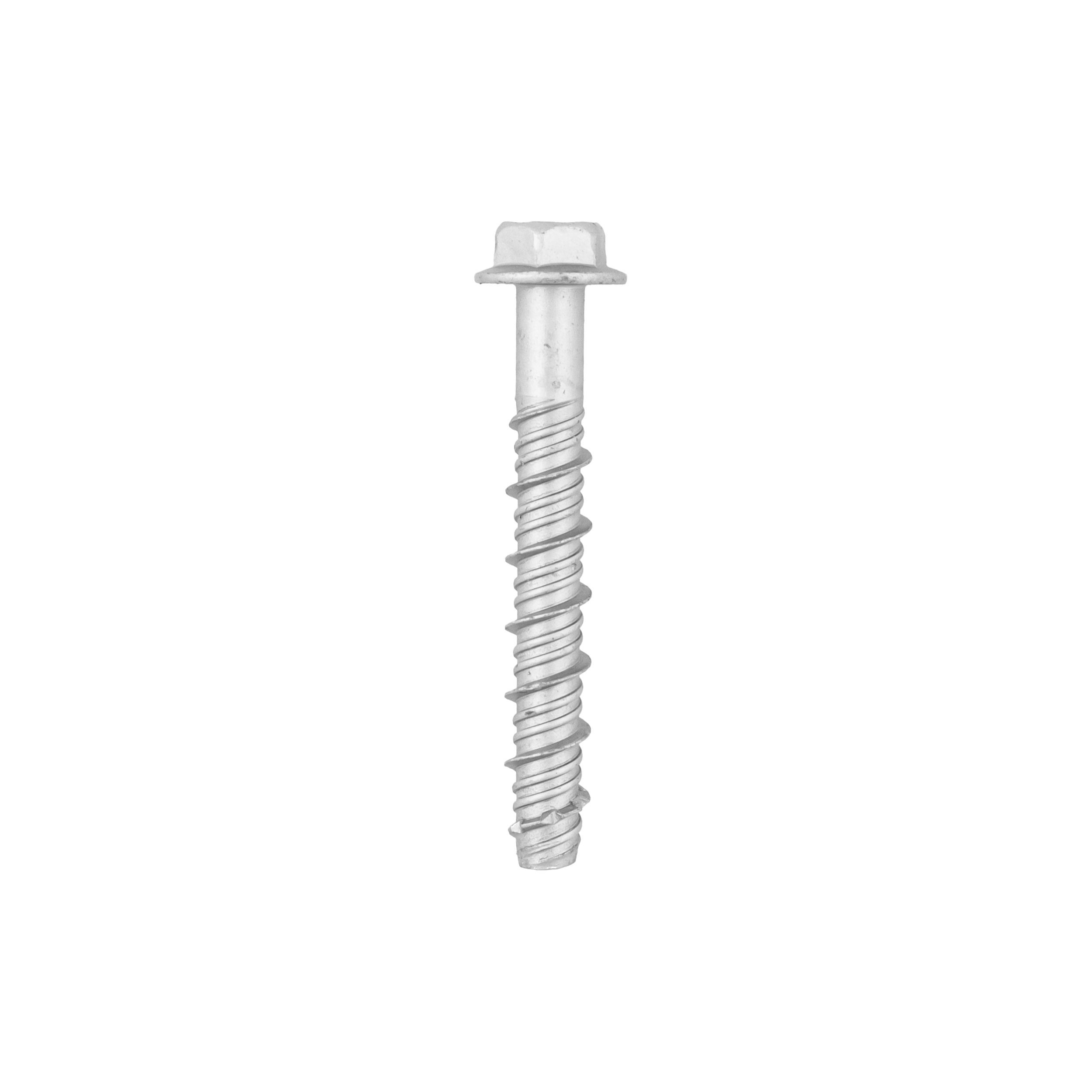 Betonschrauben Sechskantkopf Zinklamelle - PBW | 12,5 x 85 mm | verzinkt | 20 Stk. Betonschrauben mit Sechskantkopf PBW, 12,5x85 mm, silber, 20 Stk., 5x85 mm, gehÀrteter Kohlenstoffstahl.