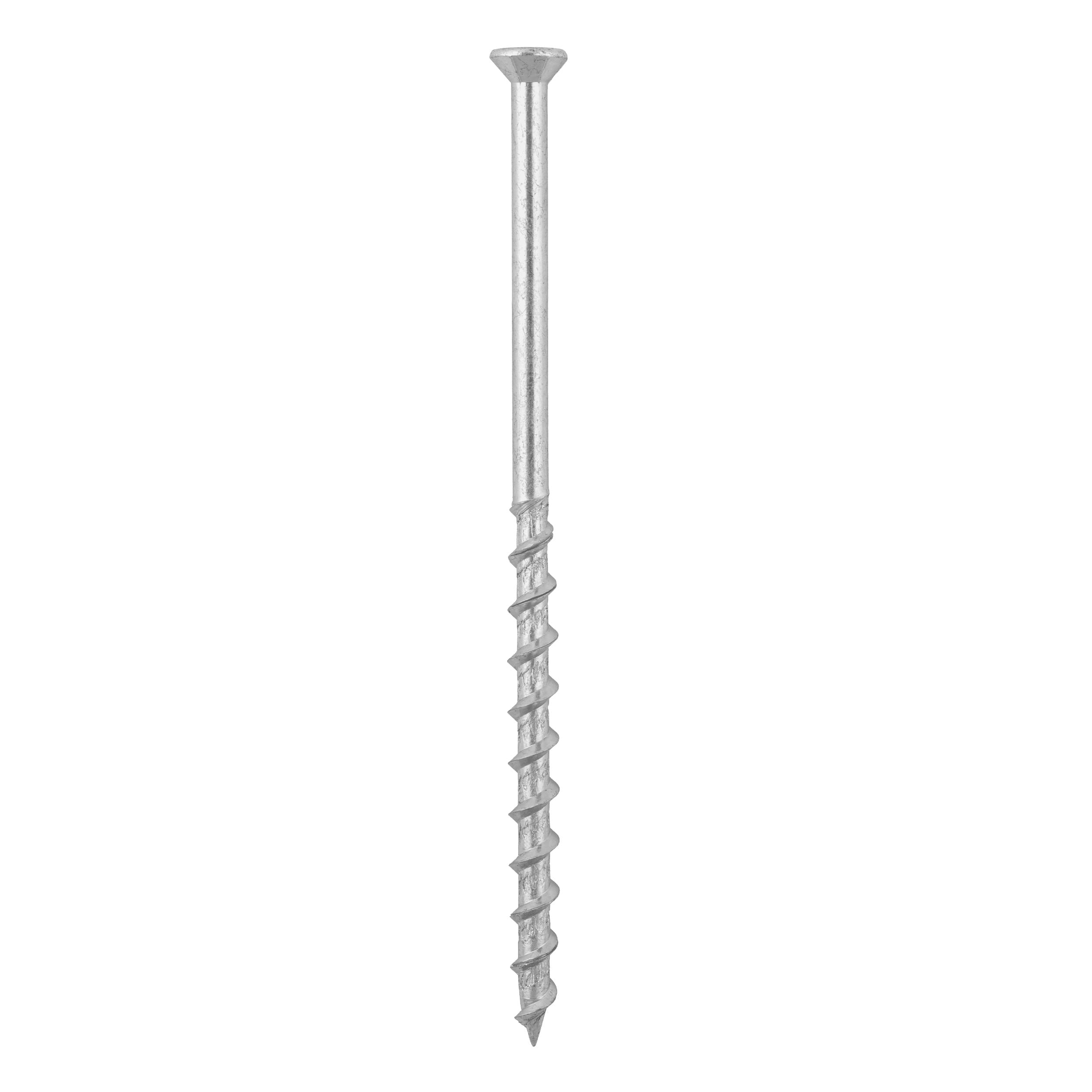 Gasbetonschrauben Senkkopf TORX - GS | 8 x 160 mm | verzinkt | 50 Stk. TORX GS Senkkopf-Porenbetonschrauben, 8x160 mm, silber, 50 Stk., gehÀrteter Kohlenstoffstahl.