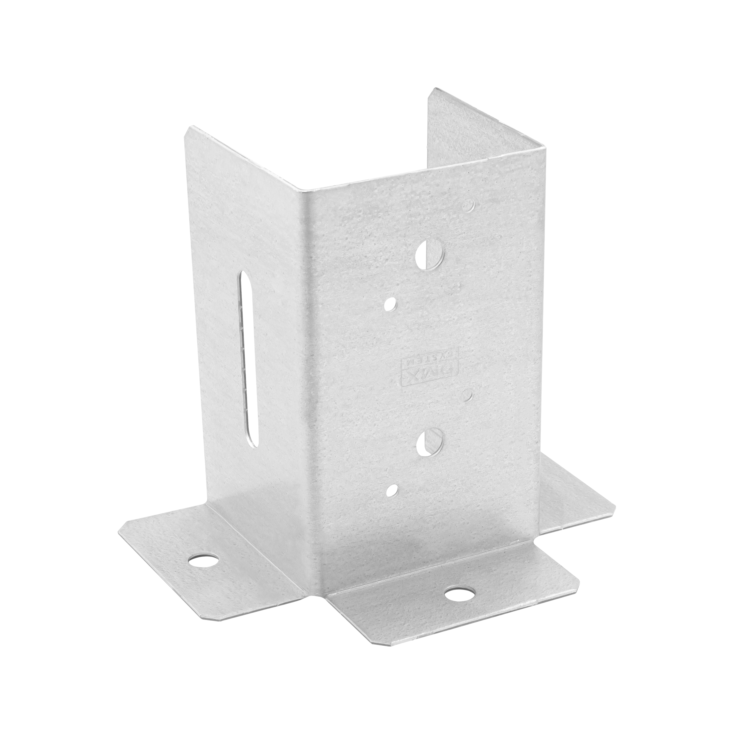 Podstawa słupa kotwa przykręcana otwarta z regulacją - PSD DX | 90 mm | Srebrny Podstawa słupa kotwa przykręcana otwarta z regulacją - PSD DX | 90 mm | Srebrny