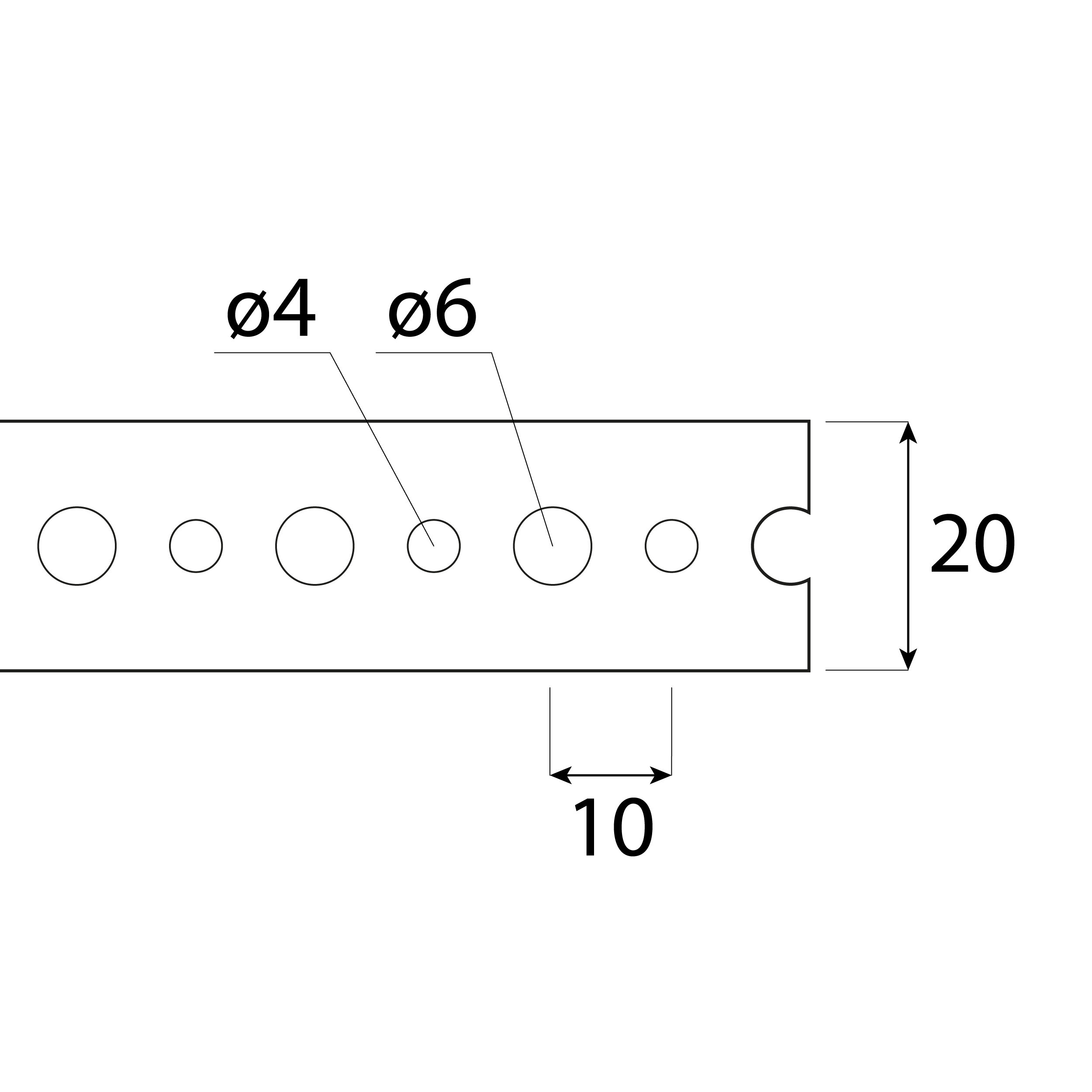 Taśma montażowa perforowana stal - TM 5 | 10 m | Srebrny | TM 5