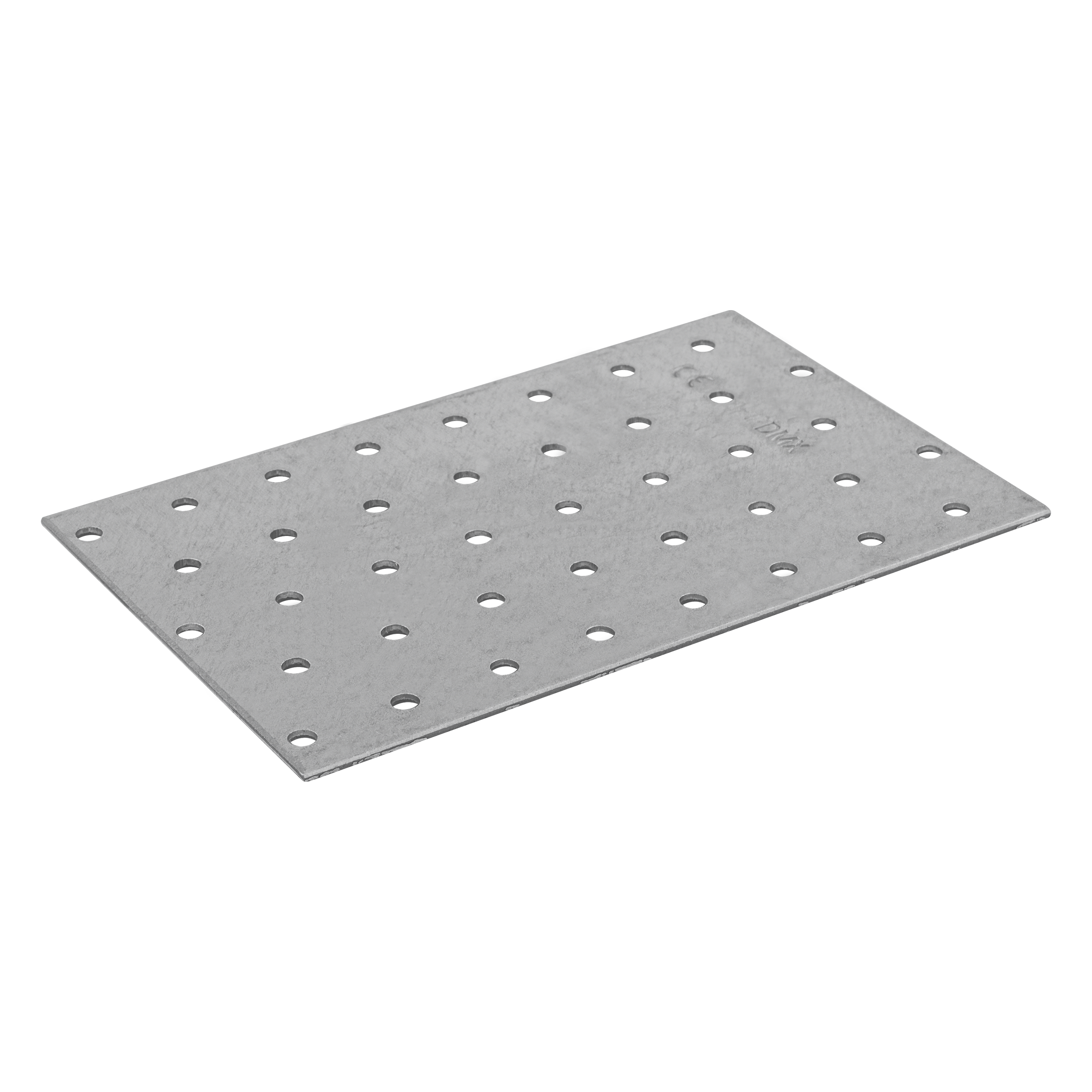 Lochplatte Lochplattenstreifen Flachverbinder Holzverbinder feuerverzinkt - PP 36 | 160x100 mm | 2 mm Lochblech-Flacheisen PP 36, 160x100 mm, 2 mm, 100x160x2,0 mm, DX51D-Baustahl, silber, im Elementset enthalten.