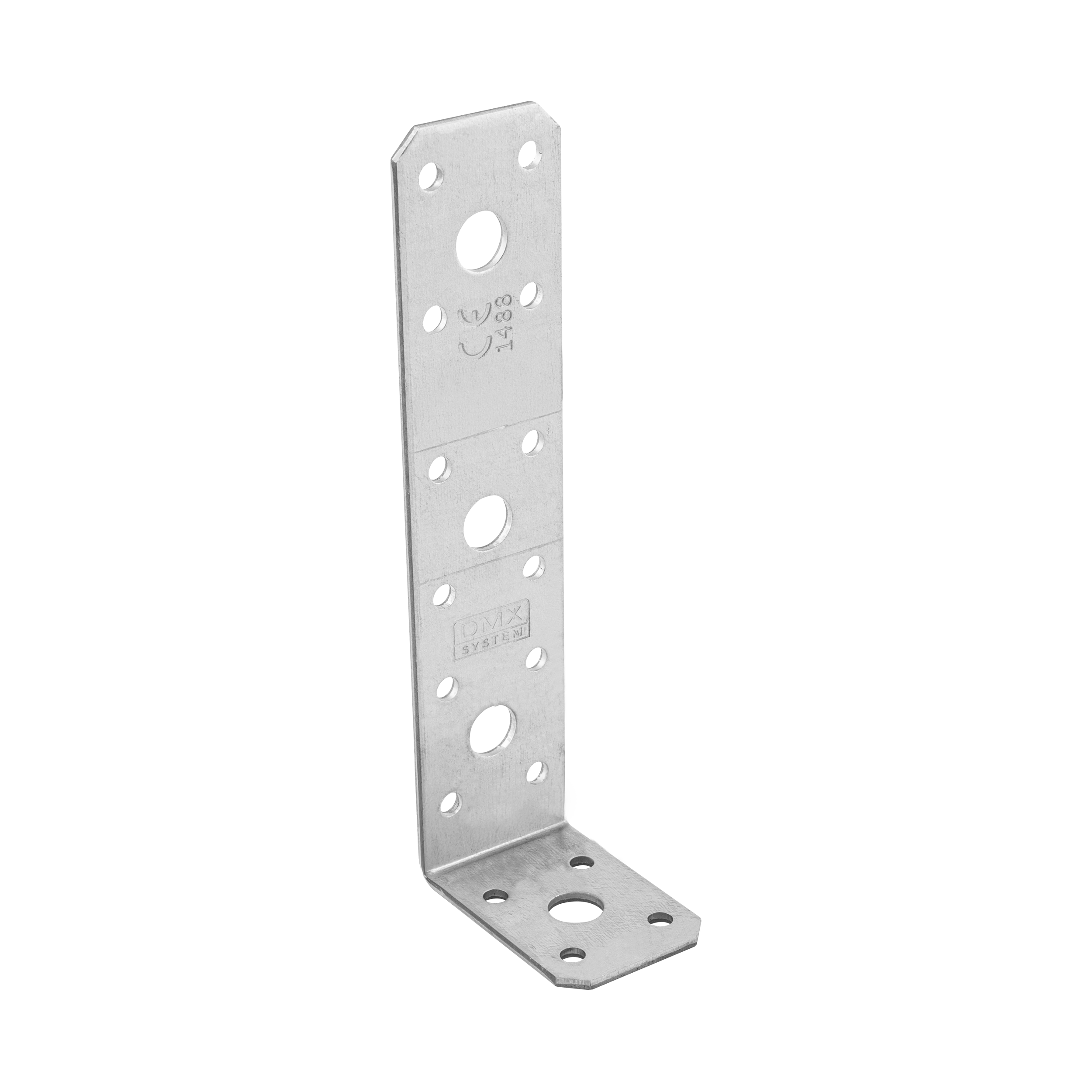 Winkelverbinder Verbindungswinkel Lochplattenwinkel Holzverbinder feuerverzinkt - KL 3 | 150x50x35 mm | 2,5 mm Verbindungswinkel KL 3, 150x50x35 mm, 2,5 mm, 50x150x35x2,5 mm, DX51D-Baustahl, silber, im Elementset enthalten.