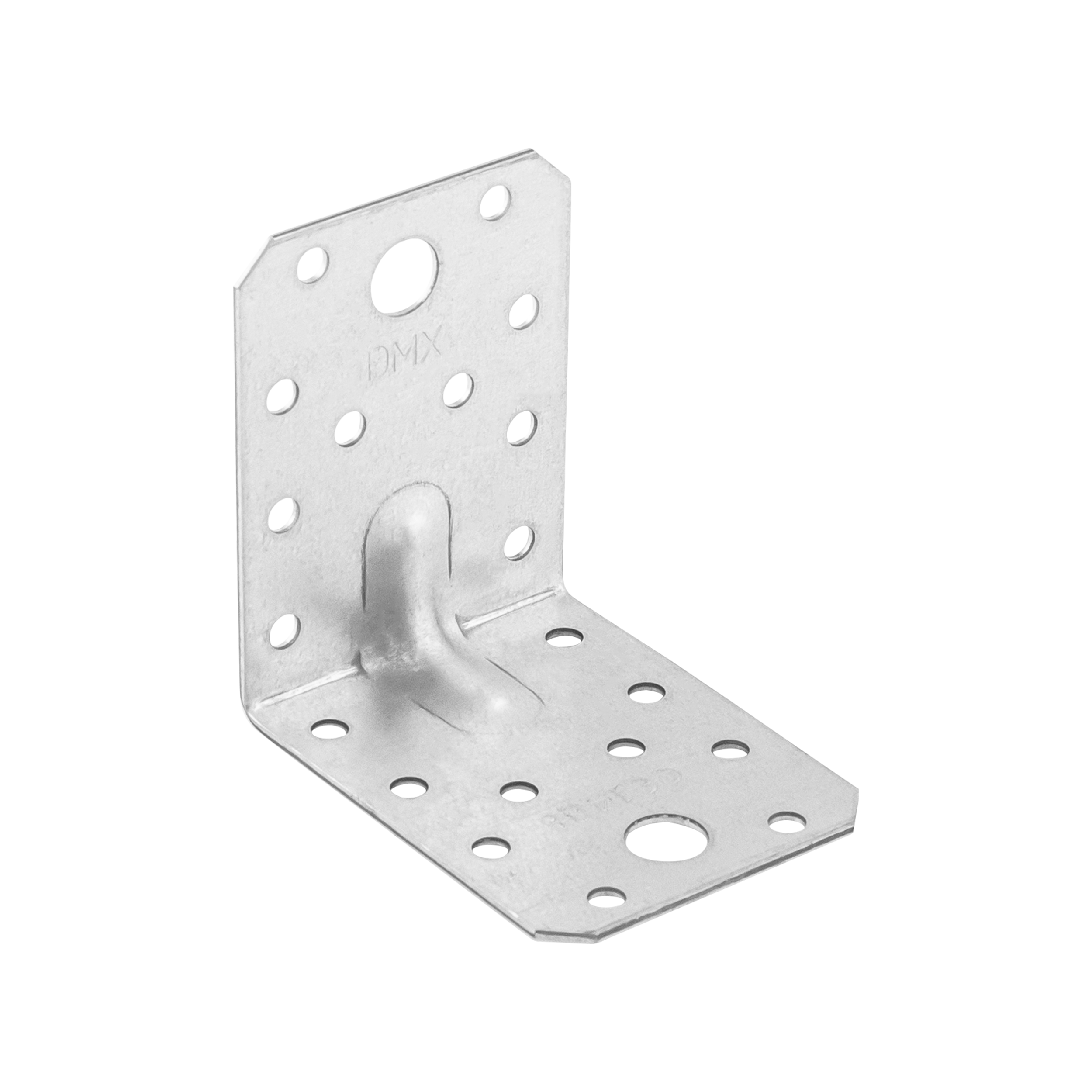 Schwerlastwinkel mit Sicke Winkelverbinder Holzverbinder feuerverzinkt - KPS 4 | 70x70x55 mm | 1,5 mm VerstÀrkter Zimmermannswinkel mit PrÀgung KPS 4, 70x70x55 mm, 1,5 mm, 70x70x55x1,5 mm, im Elementset.