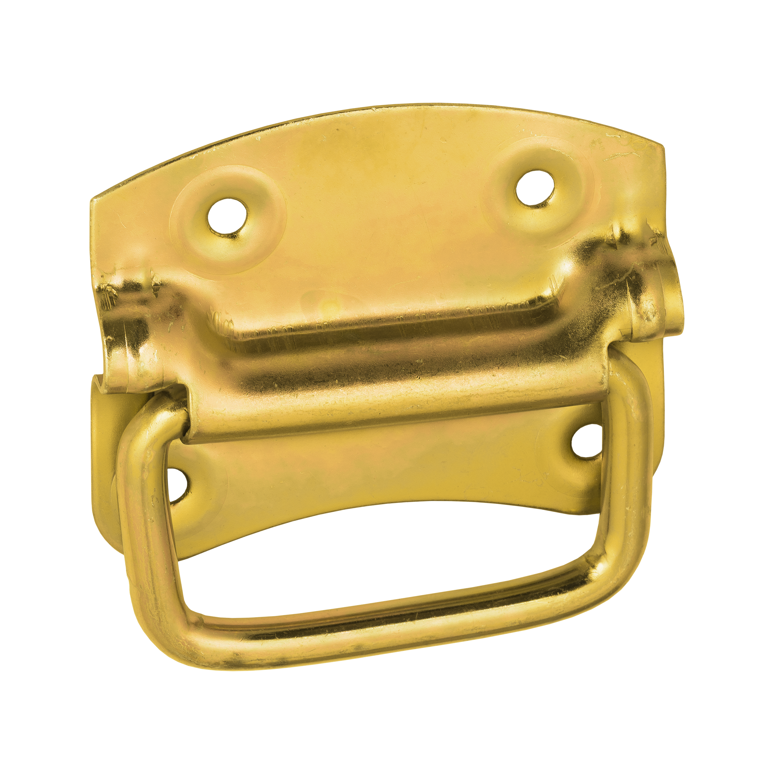 Kistengriff - US | verzinkt | 90 mm US-Kastengriff, Gold, 90 mm, 90 x 70 mm, DC01-Baustahl.
