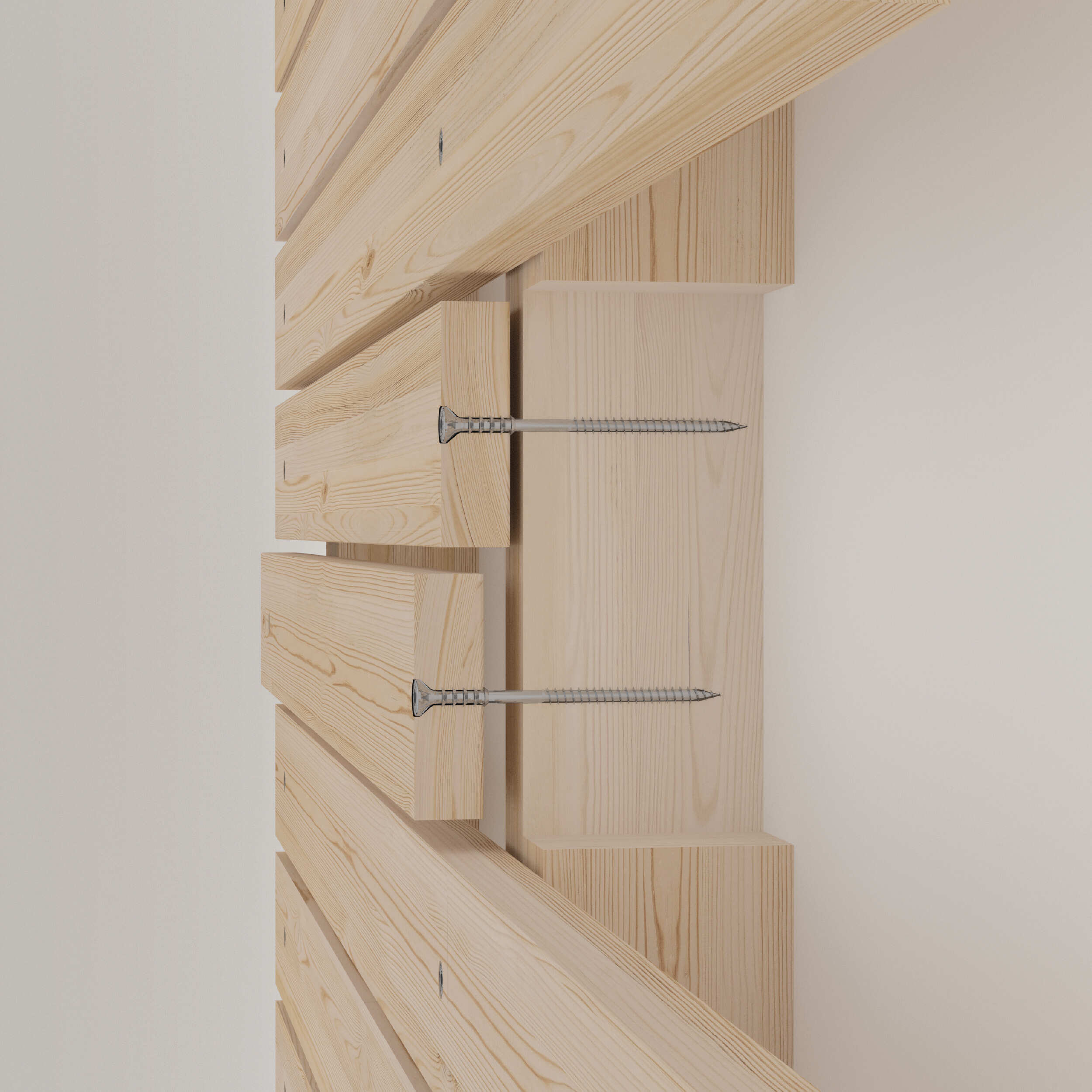 Wkręty dystansowe do poziomowania łat z łbem stożkowym TORX - WDS | 6 x 60 mm | Srebrny | 200 szt