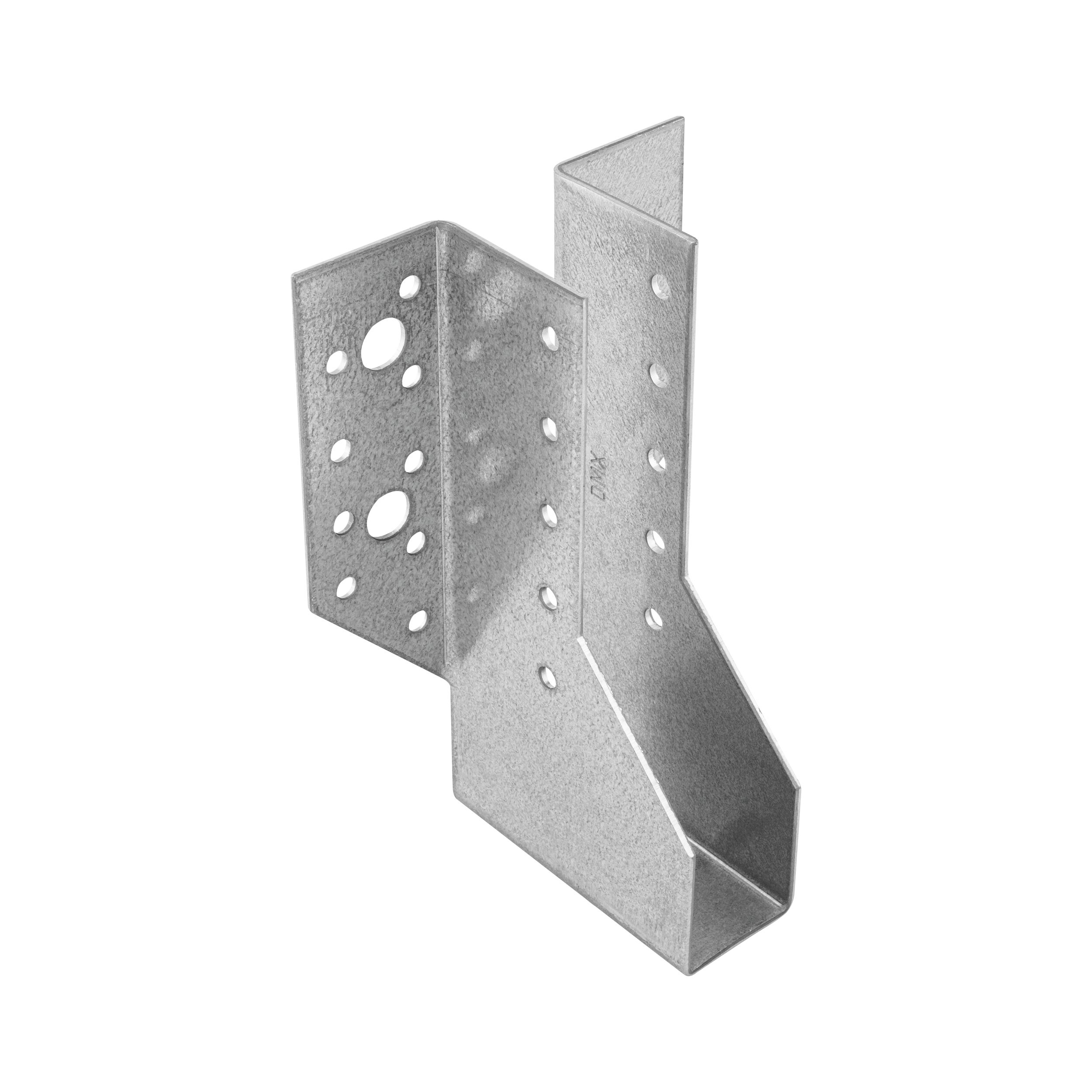 Wieszak belki uchwyt belki drewnianej - WB 41 | 25x146x75 mm | Srebrny