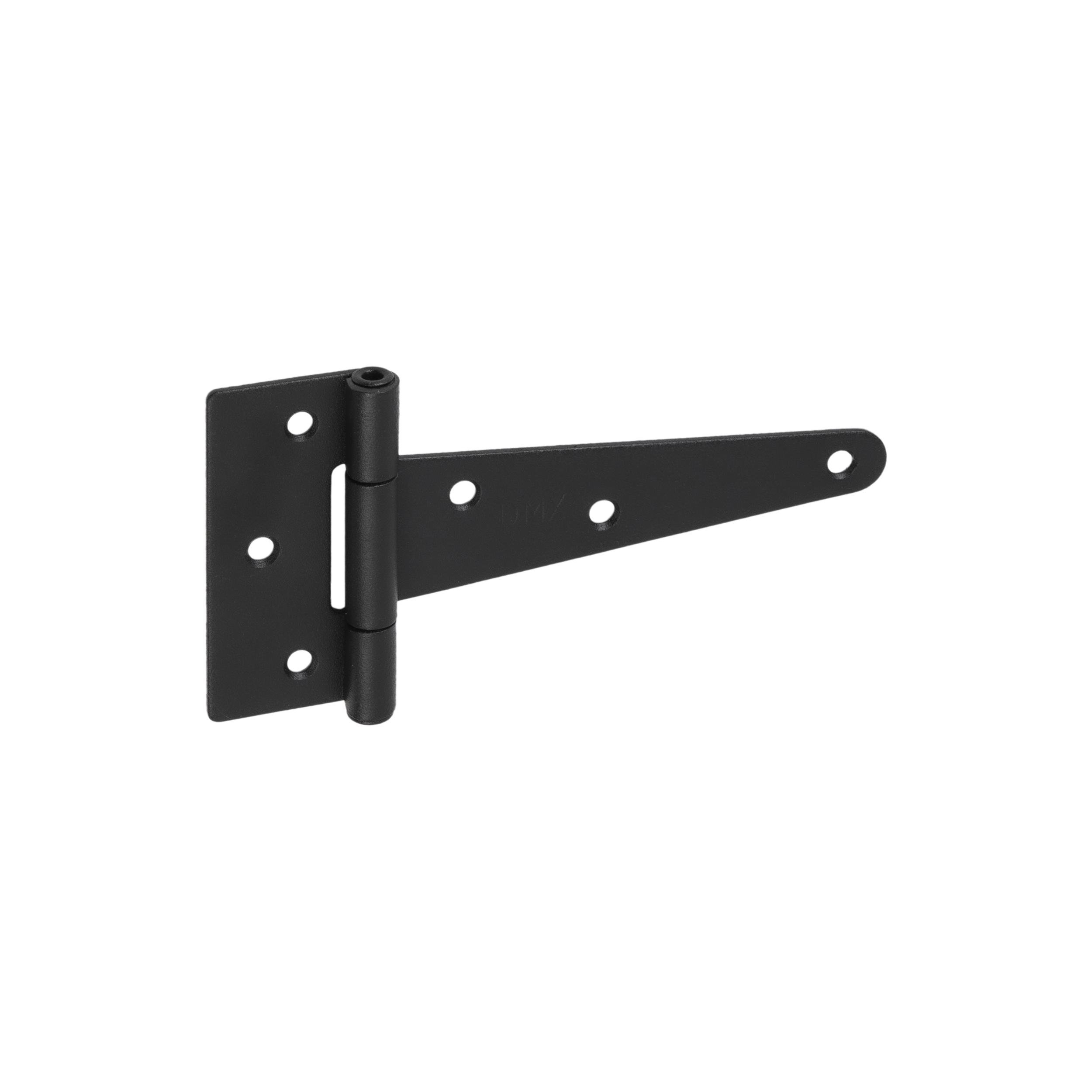 Dreiecksscharnier T-Scharnier Gartentor - ZT | schwarz | 100 mm Dreiecksscharnier fĂŒr das Rollladentor ZT 100, 100 mm, schwarz, 100x30x65x2,0 mm, DC01-Baustahl.